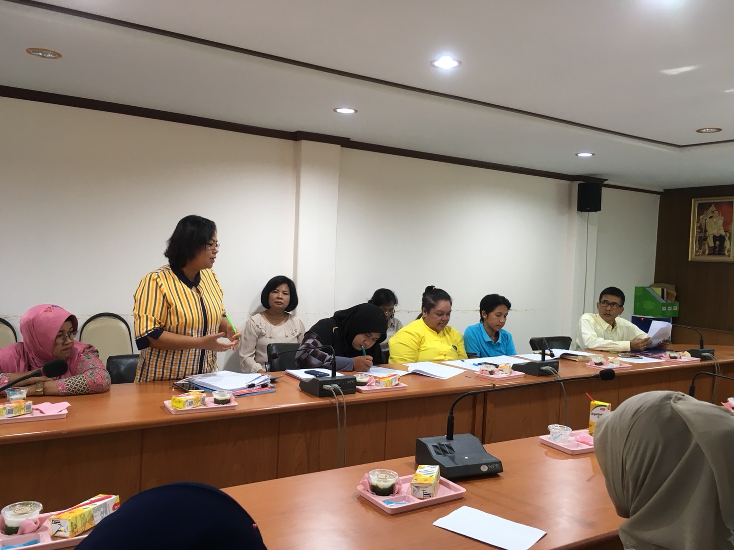 พช.ปัตตานี พร้อมทีมติดตามฯ นิเทศงานการจัดเก็บข้อมูลจปฐ. ประจำปีงบประมาณ พ.ศ. 2561