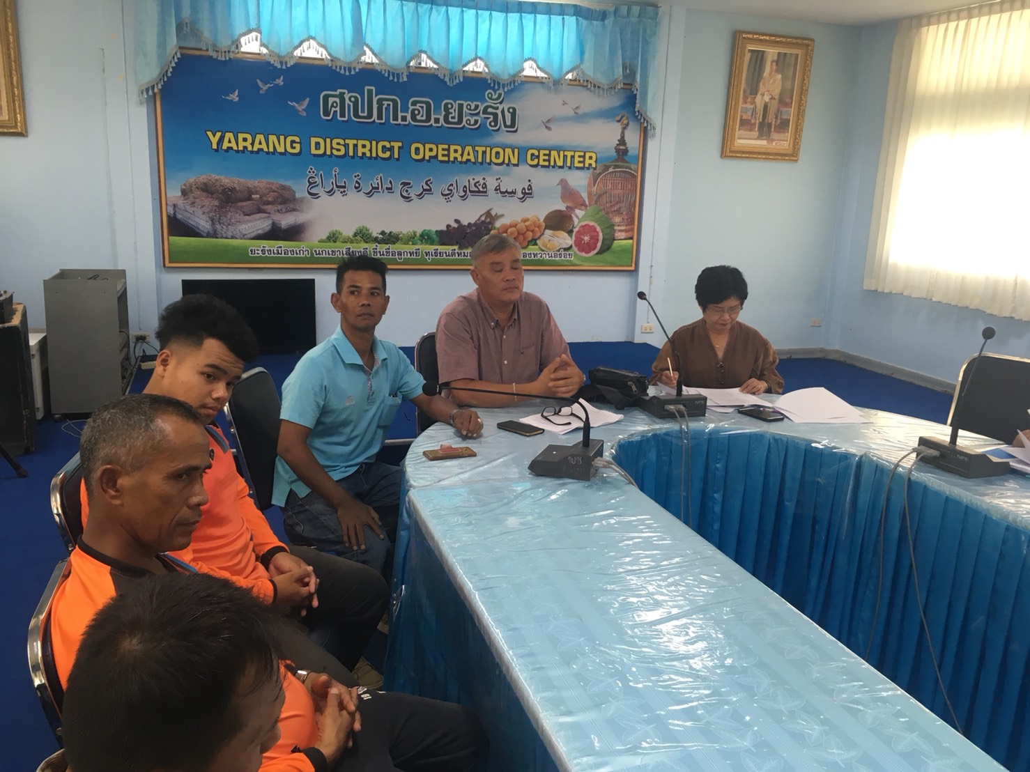 พช.ปัตตานี ขับเคลื่อนโครงการพัฒนาศักยภาพกองทุนแม่ของแผ่นดินในพื้นที่ อ.ยะรัง จังหวัดปัตตานี กิจกรรมประชุมเครือข่ายกองทุนแม่ของแผ่นดินสัญจร