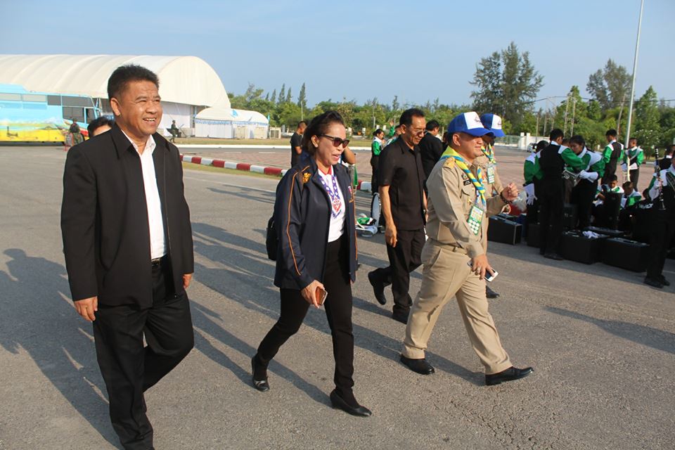 พิธีเปิดงานชุมนุมลูกเสือจังหวัดชายแดนภาคใต้ ครั้งที่ 13