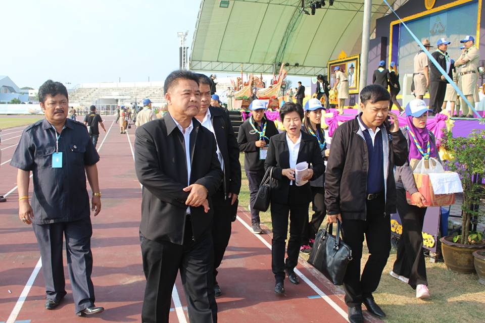 พิธีเปิดงานชุมนุมลูกเสือจังหวัดชายแดนภาคใต้ ครั้งที่ 13