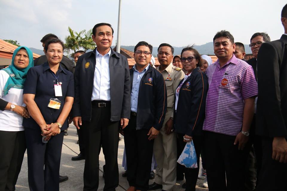 ต้อนรับ พลเอก ประยุทธ์ จันทร์โอชา นายกรัฐมนตรี และคณะ ในการลงพื้นที่ตรวจราชการ และพบปะประชาชน