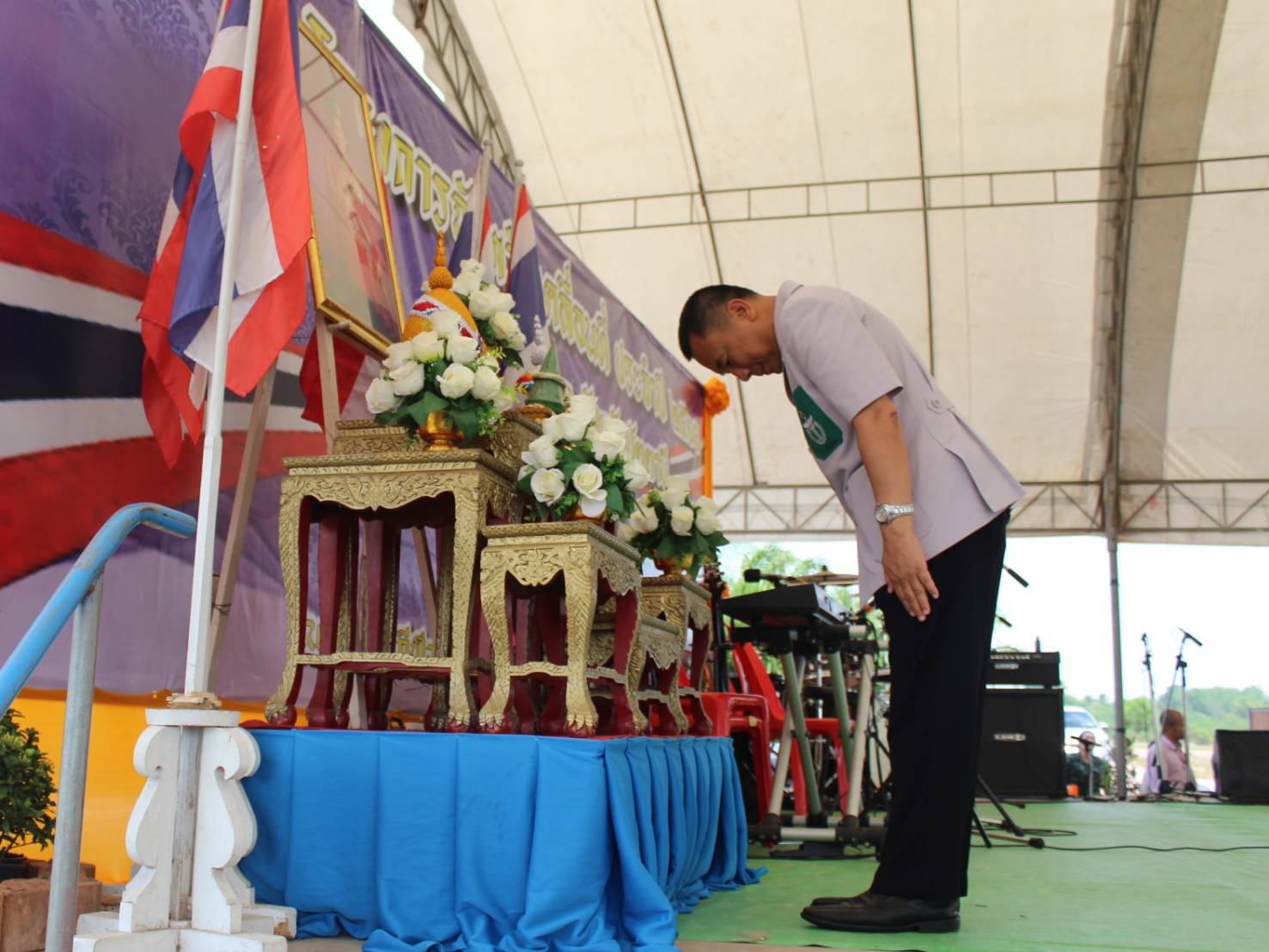 พช.ปัตตานี ร่วมกิจกรรมโครงการจังหวัดเคลื่อนที่อำเภอมายอ จังหวัดปัตตานี