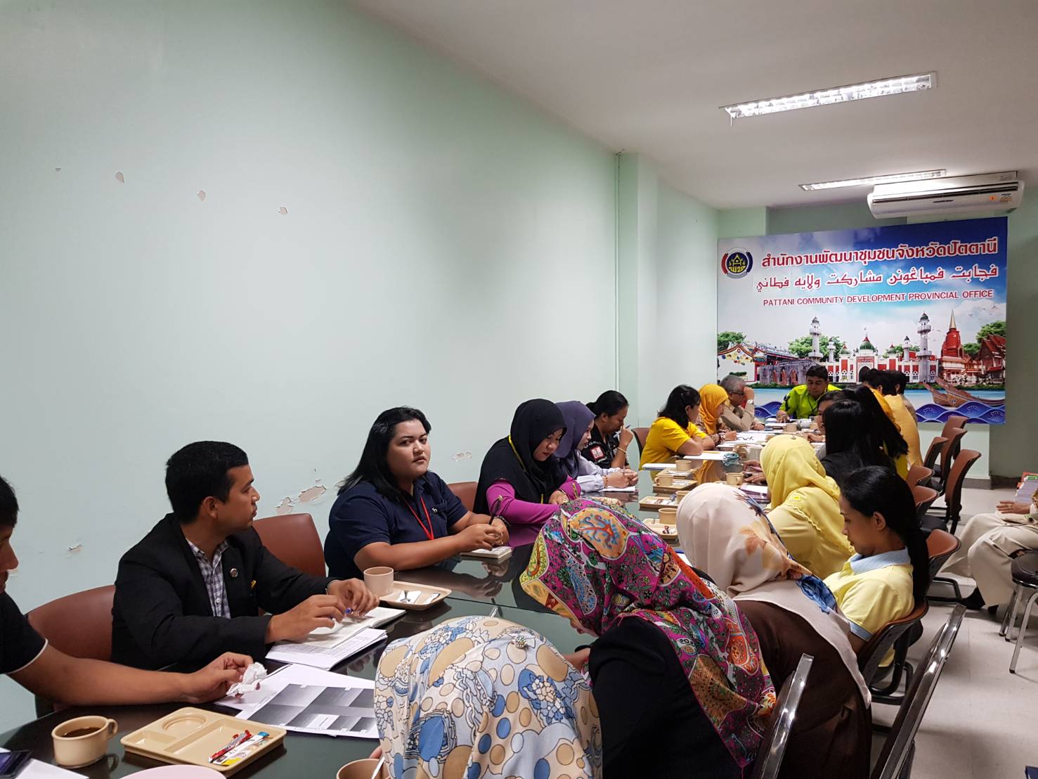 พช.ปัตตานี ประชุมมอร์นิ่งบรีฟของทุกสัปดาห์