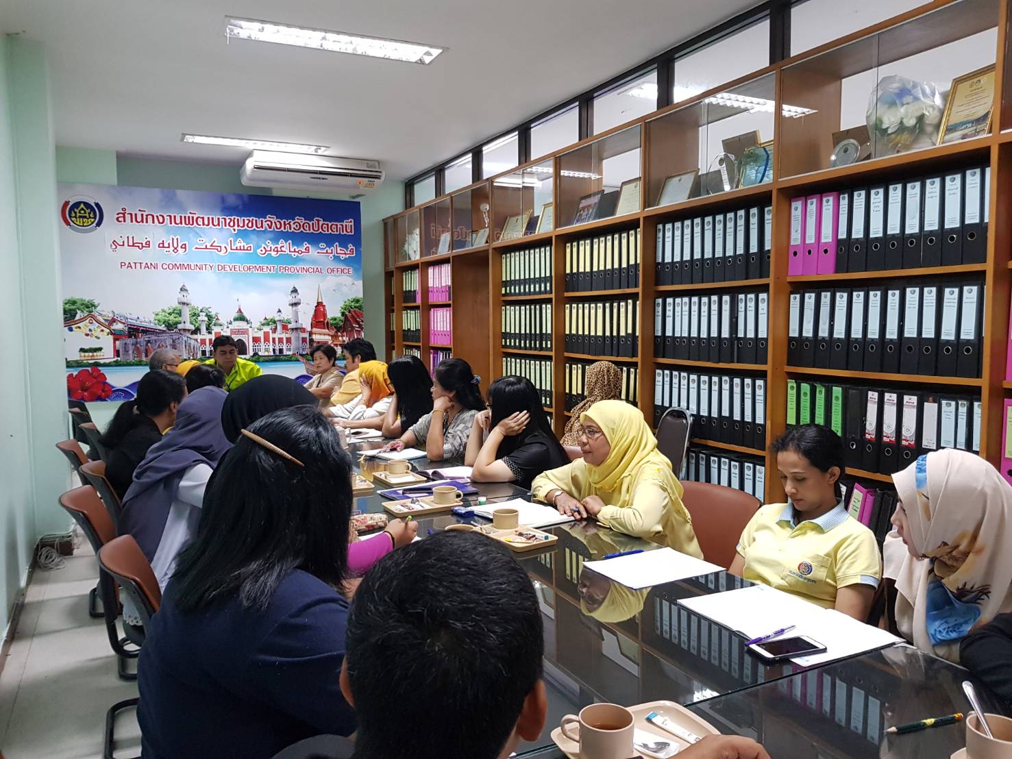 พช.ปัตตานี ประชุมมอร์นิ่งบรีฟของทุกสัปดาห์