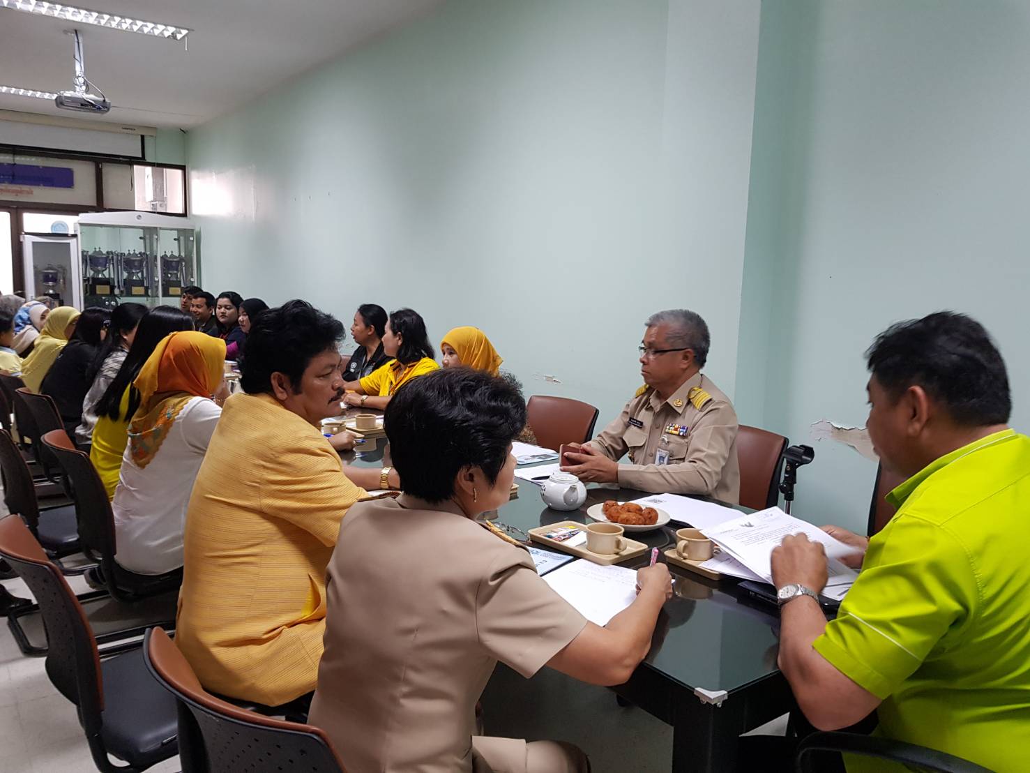 พช.ปัตตานี ประชุมมอร์นิ่งบรีฟของทุกสัปดาห์