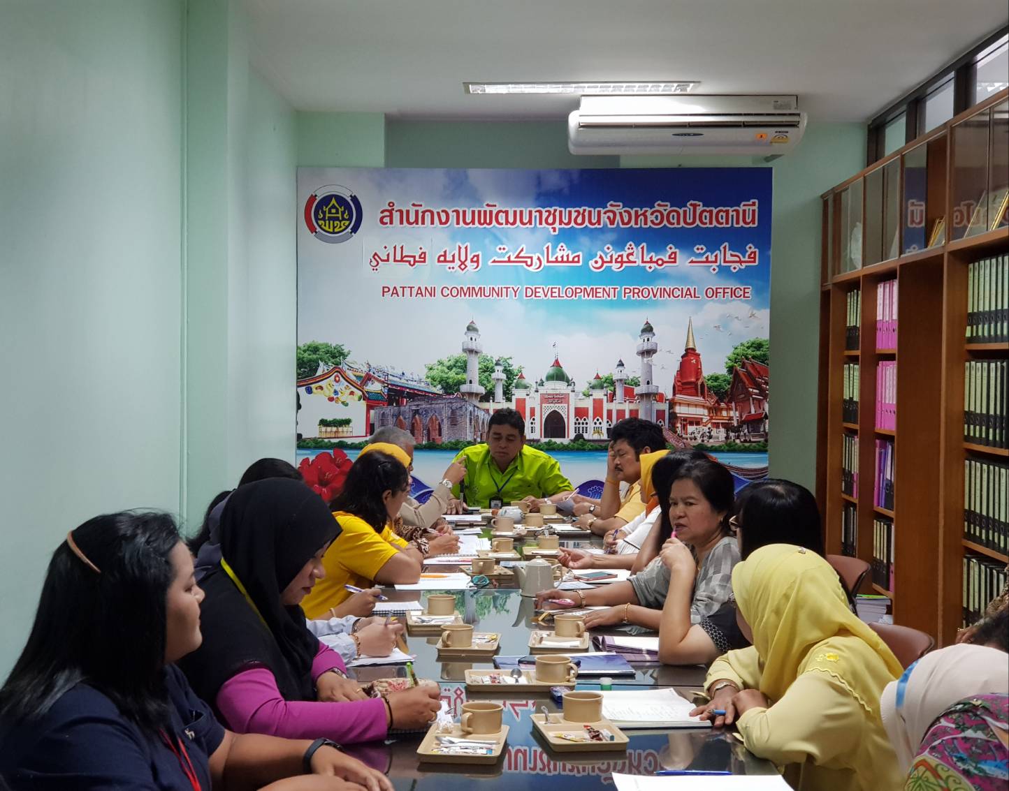 พช.ปัตตานี ประชุมมอร์นิ่งบรีฟของทุกสัปดาห์