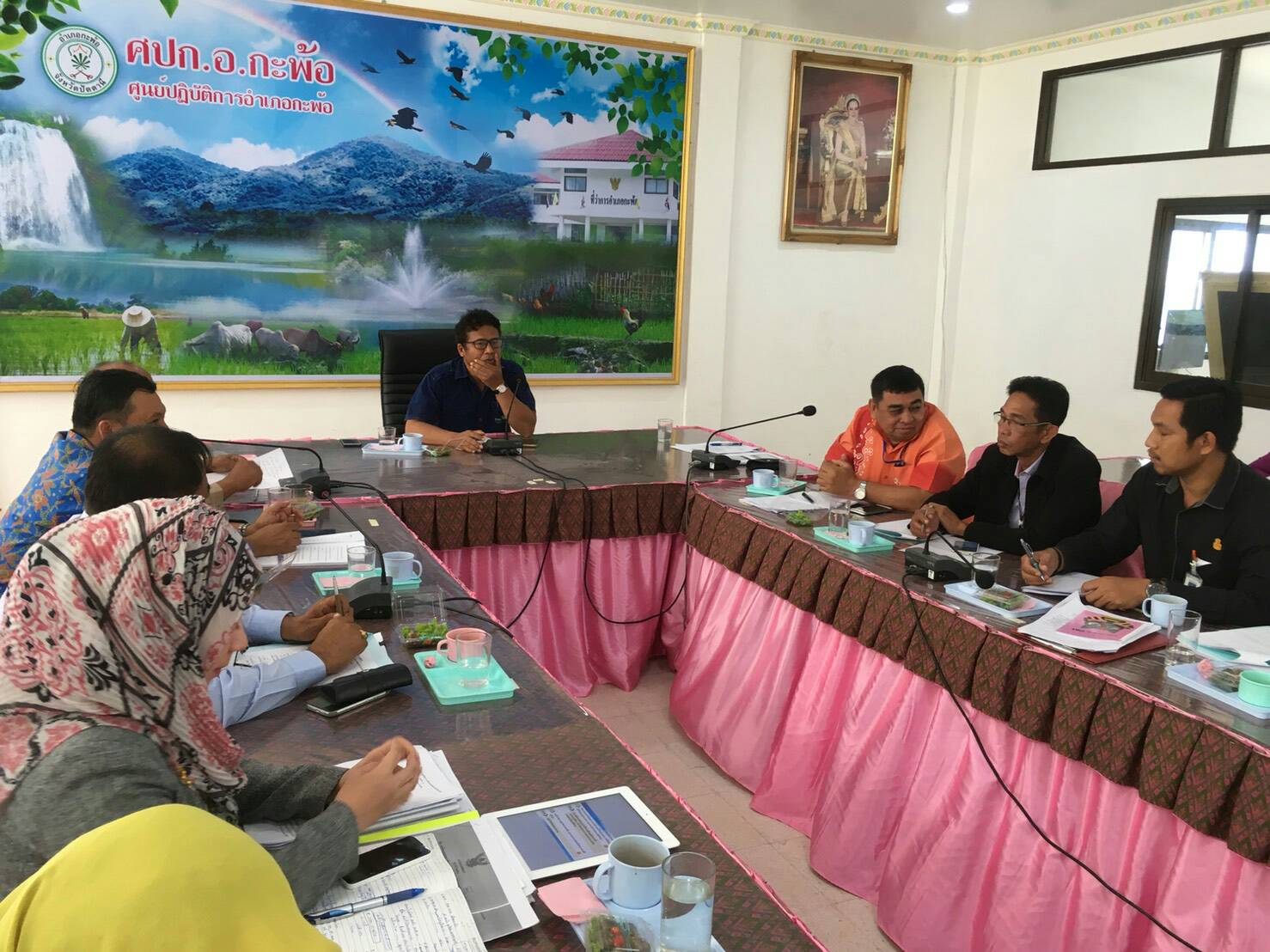 พช.ปัตตานี ลงพื้นที่ อ.กะพ้อ ตรวจติดตามการดำเนินงานโครงการไทยนิยม ยั่งยืน ระดับอำเภอ (ในเวทีที่ 1-3 )