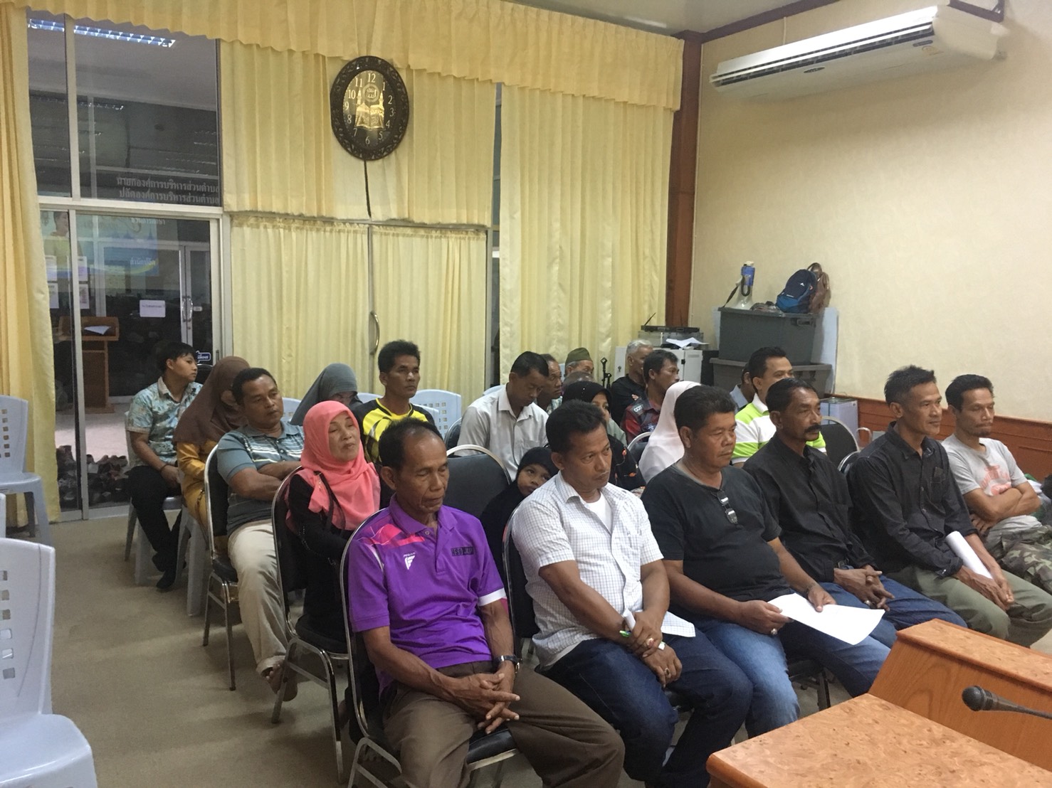 พช.ปัตตานี ขับเคลื่อนโครงการพัฒนาศักยภาพกองทุนแม่ของแผ่นดินในพื้นที่ อ.มายอ จังหวัดปัตตานี กิจกรรมประชุมเครือข่ายกองทุนแม่ของแผ่นดินสัญจร