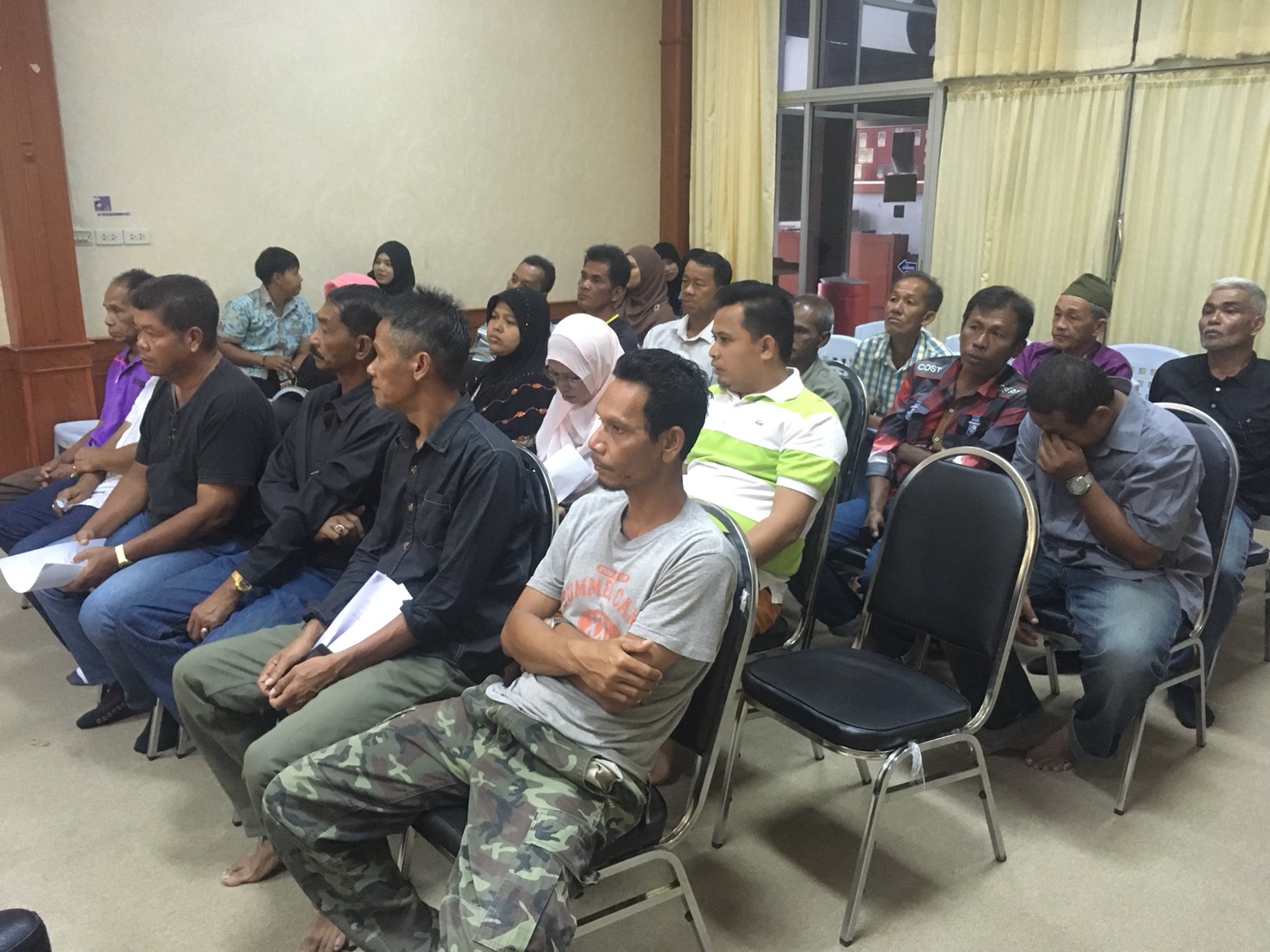 พช.ปัตตานี ขับเคลื่อนโครงการพัฒนาศักยภาพกองทุนแม่ของแผ่นดินในพื้นที่ อ.มายอ จังหวัดปัตตานี กิจกรรมประชุมเครือข่ายกองทุนแม่ของแผ่นดินสัญจร