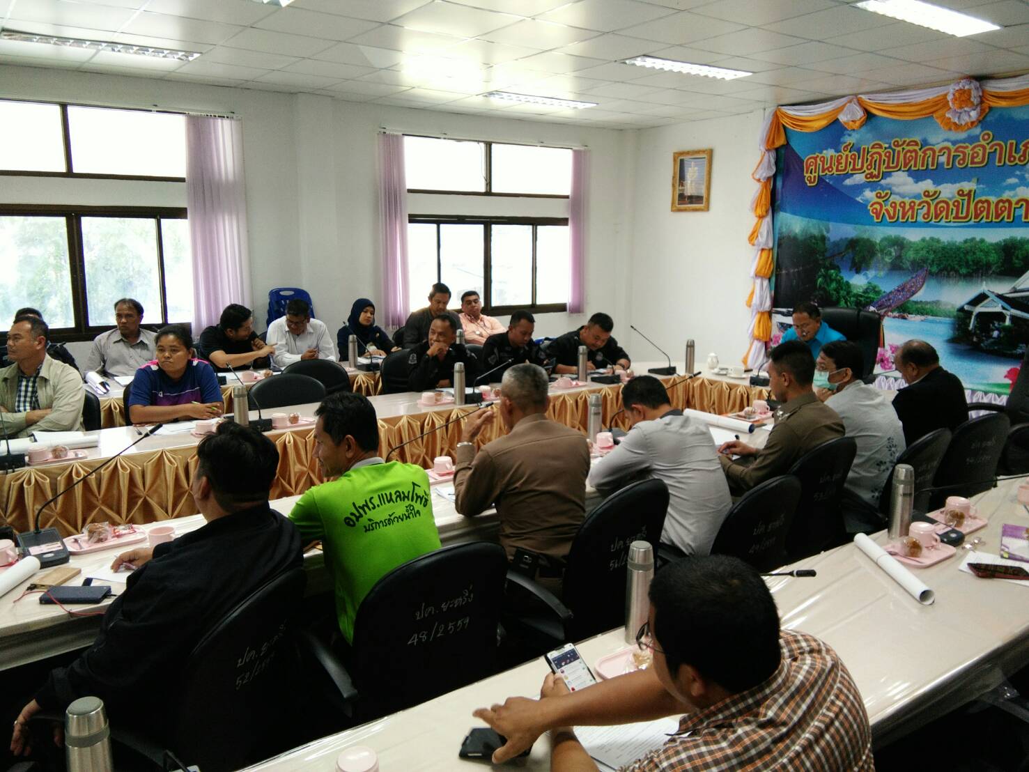 พช.ปัตตานี ลงพื้นที่ อ.ยะหริ่ง ตรวจติดตามการดำเนินงานโครงการไทยนิยม ยั่งยืน ระดับอำเภอ