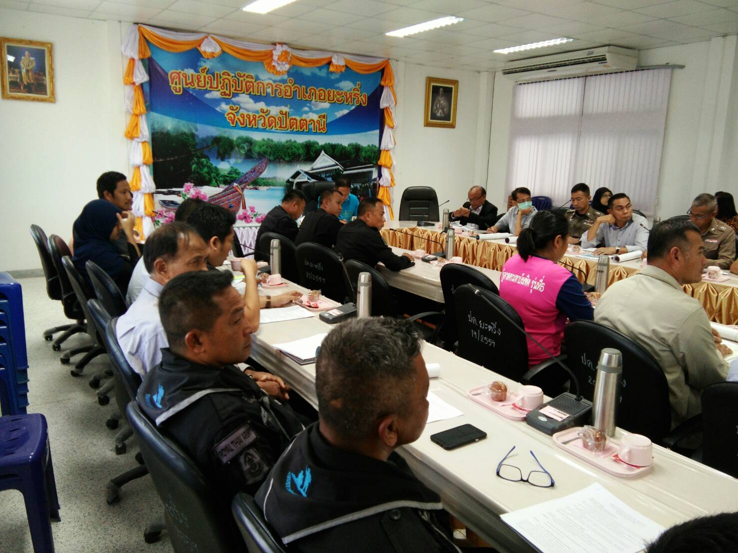 พช.ปัตตานี ลงพื้นที่ อ.ยะหริ่ง ตรวจติดตามการดำเนินงานโครงการไทยนิยม ยั่งยืน ระดับอำเภอ