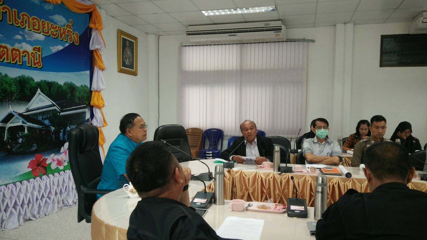 พช.ปัตตานี ลงพื้นที่ อ.ยะหริ่ง ตรวจติดตามการดำเนินงานโครงการไทยนิยม ยั่งยืน ระดับอำเภอ