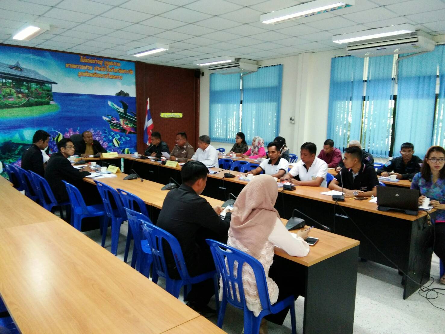 พช.ปัตตานี ลงพื้นที่ตรวจติดตามโครงการไทยนิยม ยั่งยืนระดับอำเภอ  ในพื้นที่อำเภอไม้แก่น