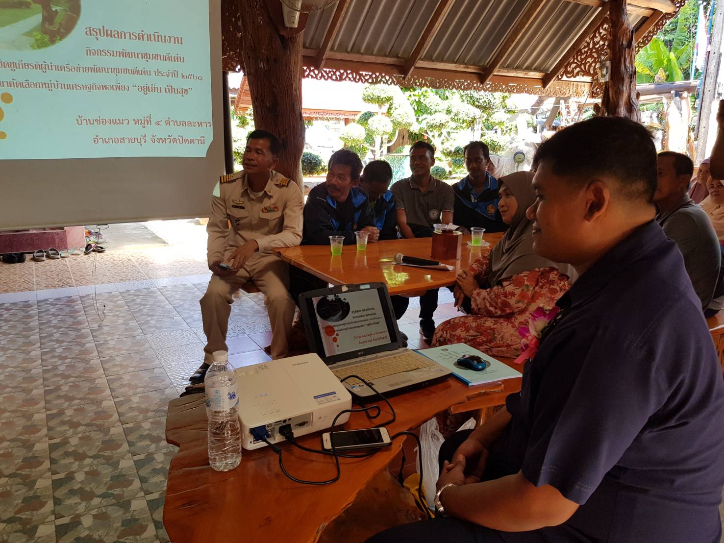พช.ปัตตานี ลงพื้นที่ อ.สายบุรี เพื่อตรวจเยี่ยมผลการดำเนินงานฯ และคัดสรรพื้นที่เป้าหมายฯ ดีเด่น ปี 2561