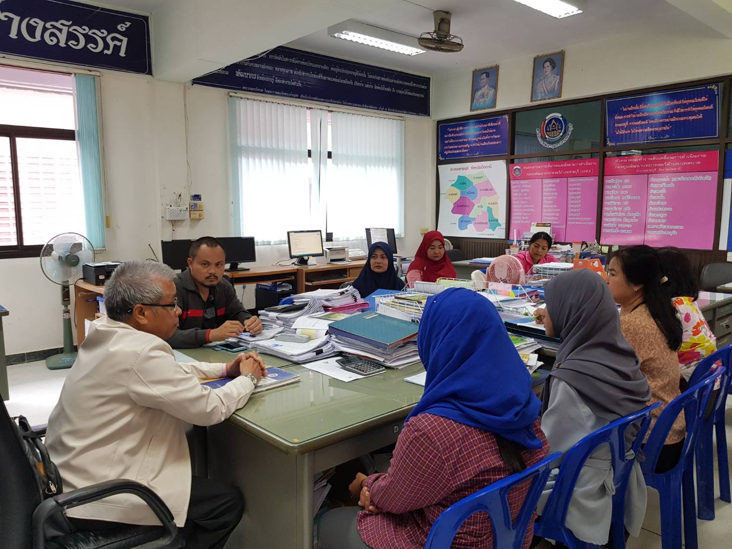 พช.ปัตตานี ลงพื้นที่อำเภอสายบุรี ติดตามและนิเทศงานตามยุทธศาสตร์กรมฯ/จังหวัด ประจำปีงบประมาณ พ.ศ. 2561