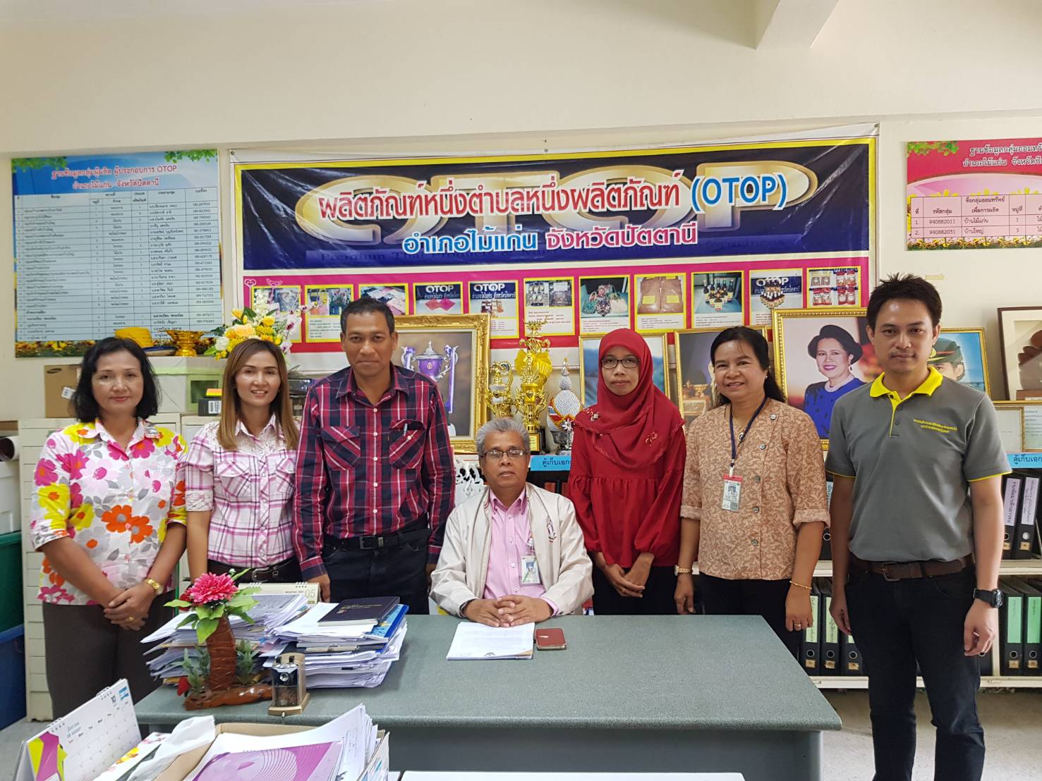 พช.ปัตตานี ลงพื้นที่อำเภอไม้แก่น ติดตามและนิเทศงานตามยุทธศาสตร์กรมฯ/จังหวัด ประจำปีงบประมาณ พ.ศ. 2561