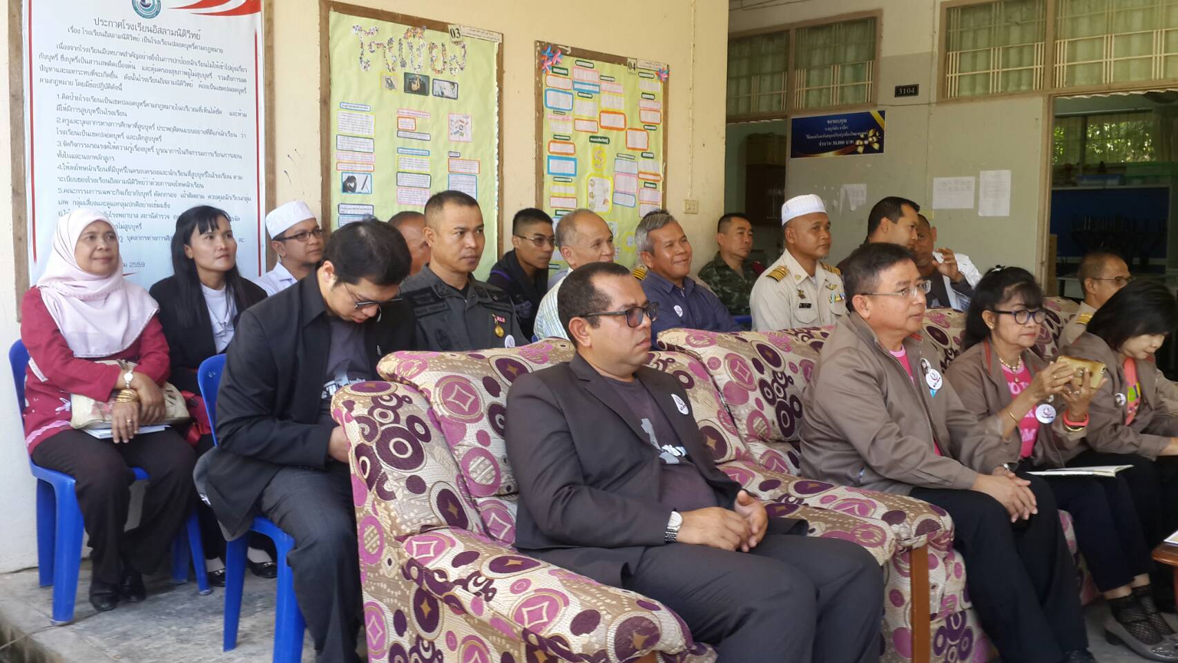 ร่วมต้อนรับคณะกรรมการระดับประเทศ ในการตรวจเยี่ยมและให้คะแนนชมรม TO BE NUMBER ONE  ที่ผ่านการคัดเลือกในระดับภาคใต้