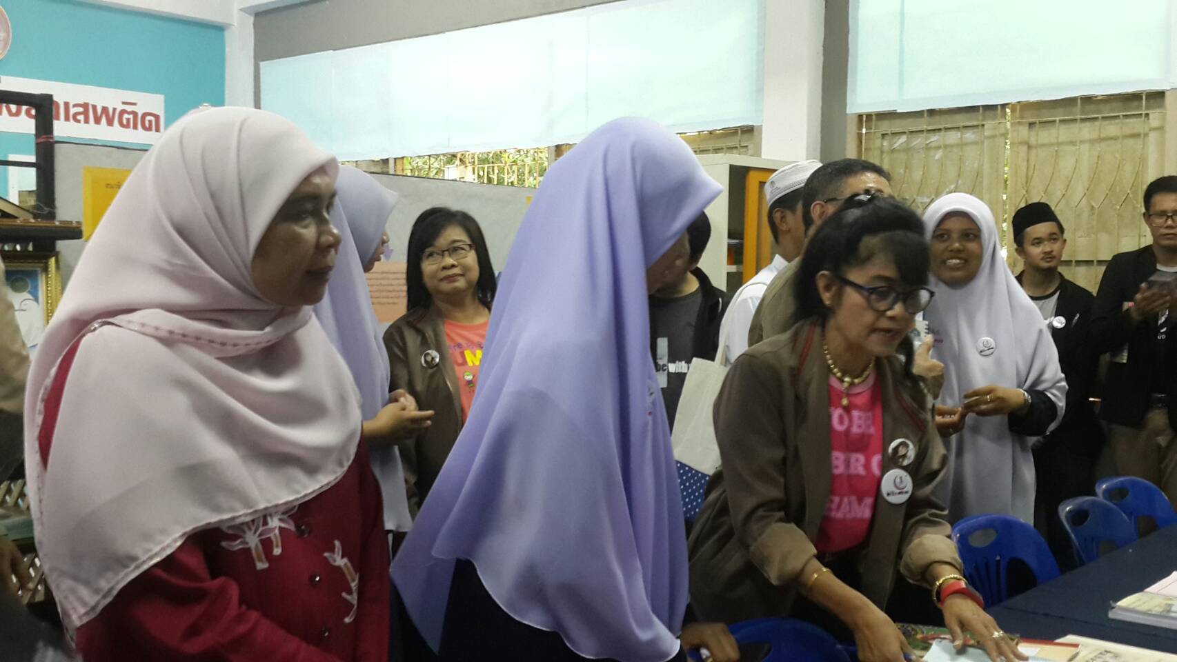 ร่วมต้อนรับคณะกรรมการระดับประเทศ ในการตรวจเยี่ยมและให้คะแนนชมรม TO BE NUMBER ONE  ที่ผ่านการคัดเลือกในระดับภาคใต้