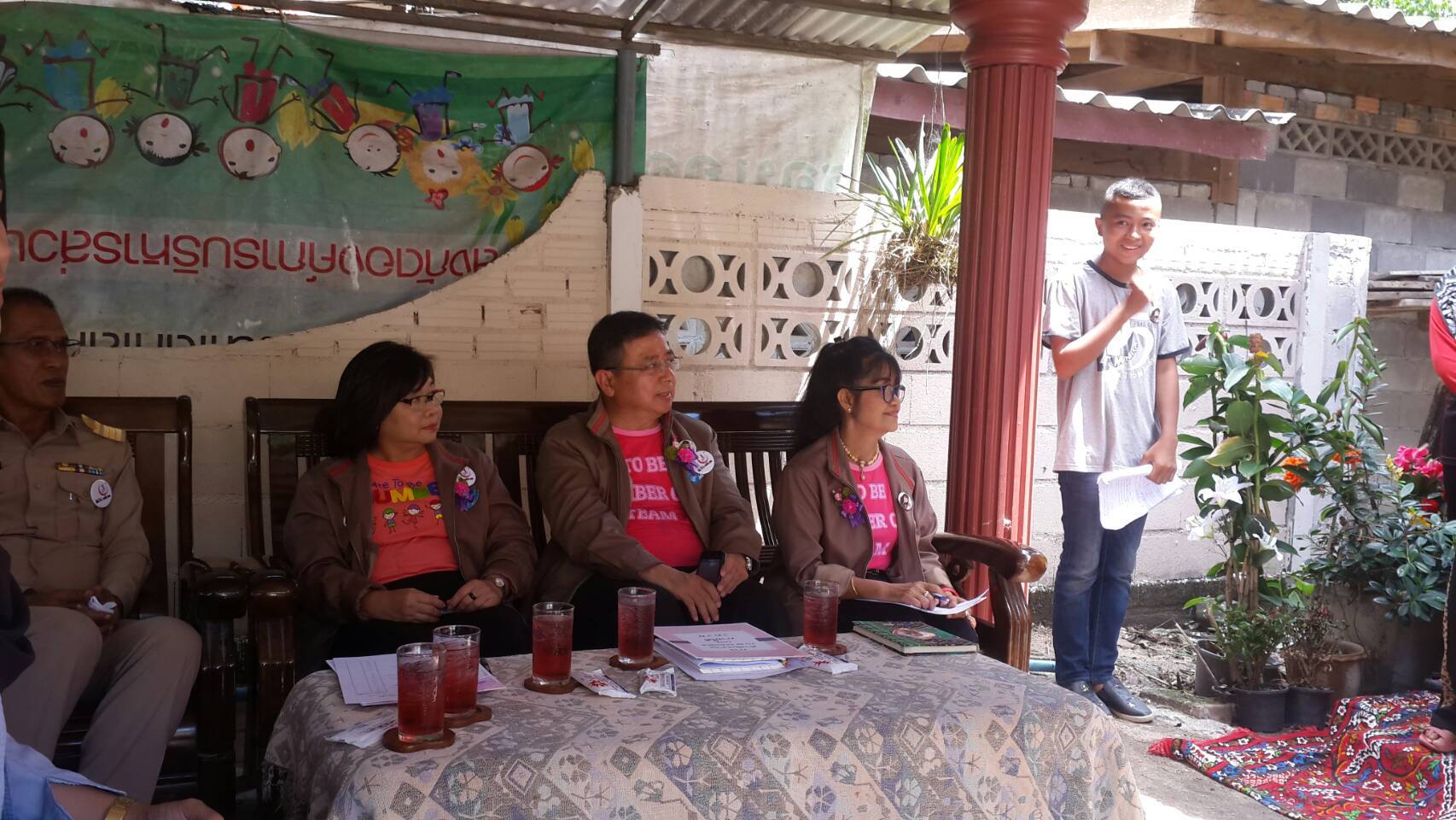 ร่วมต้อนรับคณะกรรมการระดับประเทศ ในการตรวจเยี่ยมและให้คะแนนชมรม TO BE NUMBER ONE  ที่ผ่านการคัดเลือกในระดับภาคใต้