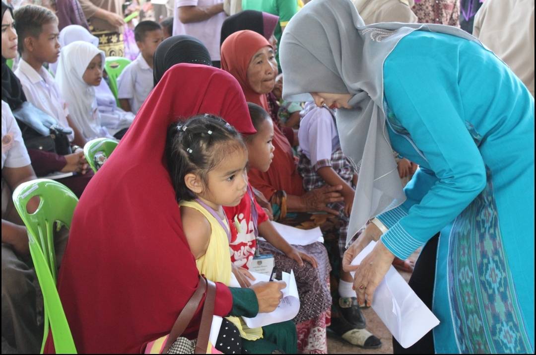 พช.ปัตตานี ร่วมกิจกรรมโครงการจังหวัดเคลื่อนที่อำเภอกะพ้อ จังหวัดปัตตานี