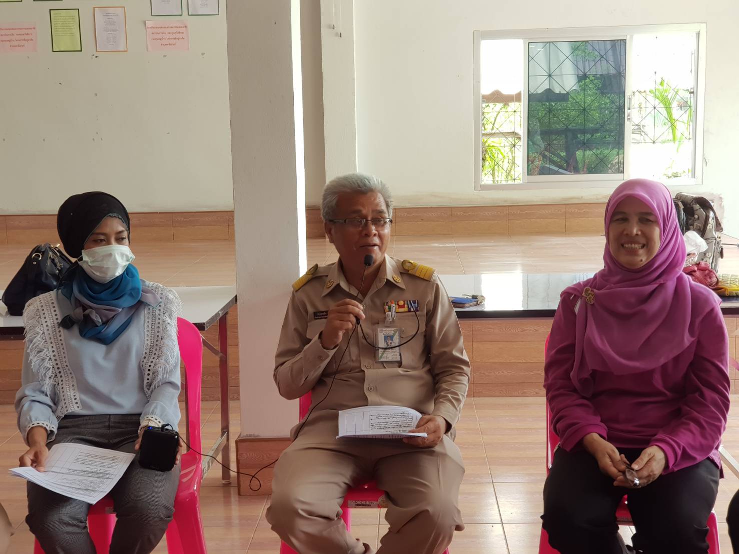 พช.ปัตตานี ลงพื้นที่ติดตามเตรียมความพร้อมโครงการประกวดหมู่บ้านสารสนเทศดีเด่นเพื่อพัฒนาเศรษฐกิจชุมชนและคุณภาพชีวิต ระดับจังหวัด