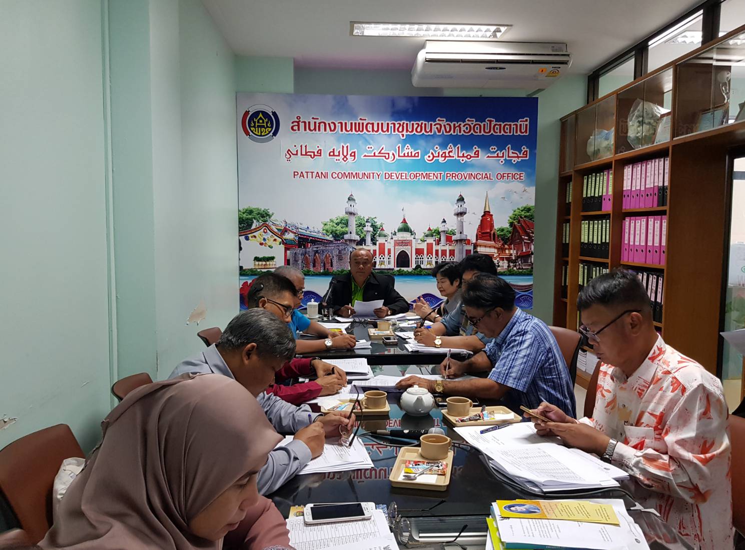 พช.ปัตตานี ประชุมผู้บริหารงานพัฒนาชุมชน และนักวิชาการพัฒนาชุมชนจังหวัดปัตตานี ครั้งที่ 5/2561