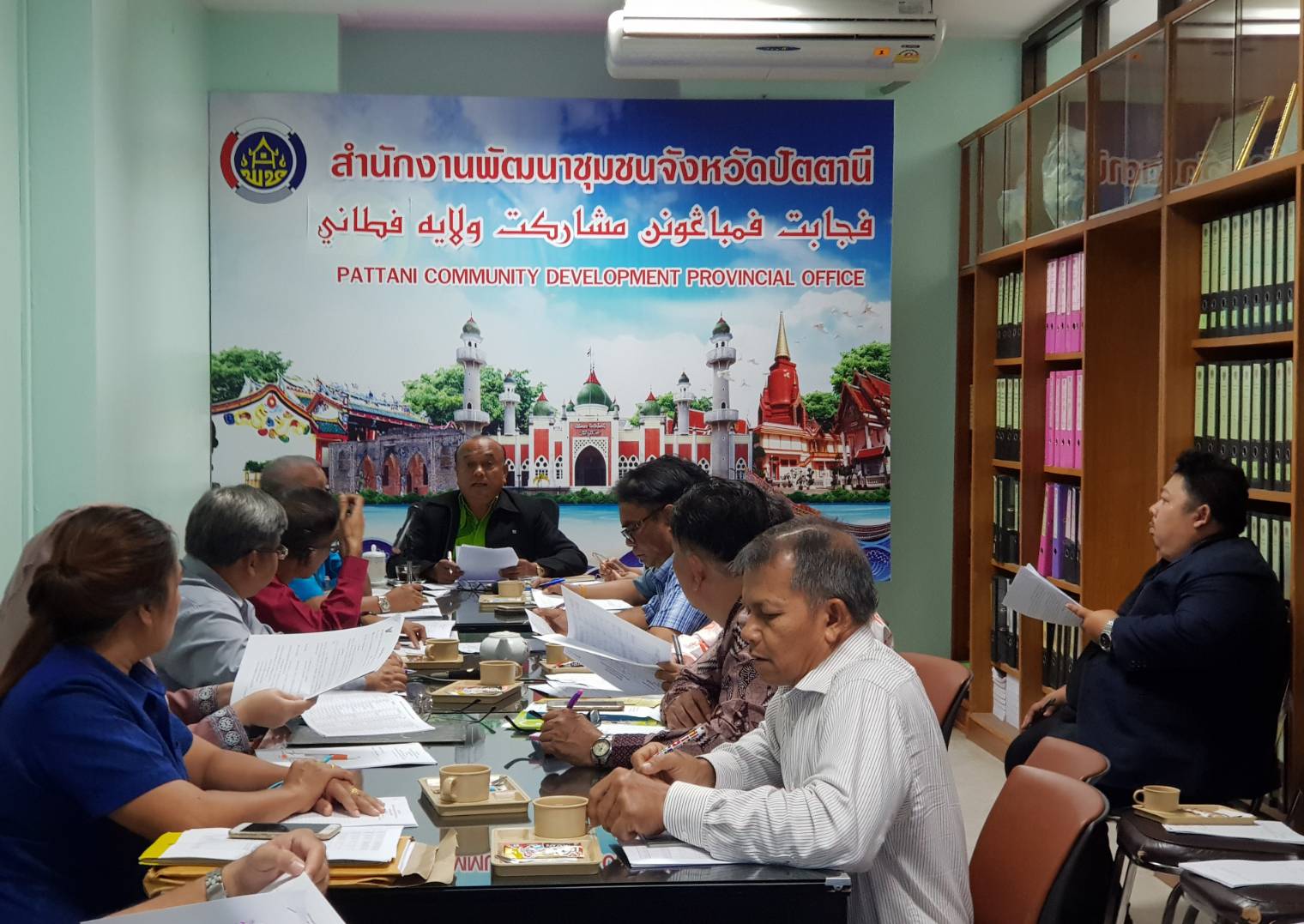 พช.ปัตตานี ประชุมผู้บริหารงานพัฒนาชุมชน และนักวิชาการพัฒนาชุมชนจังหวัดปัตตานี ครั้งที่ 5/2561