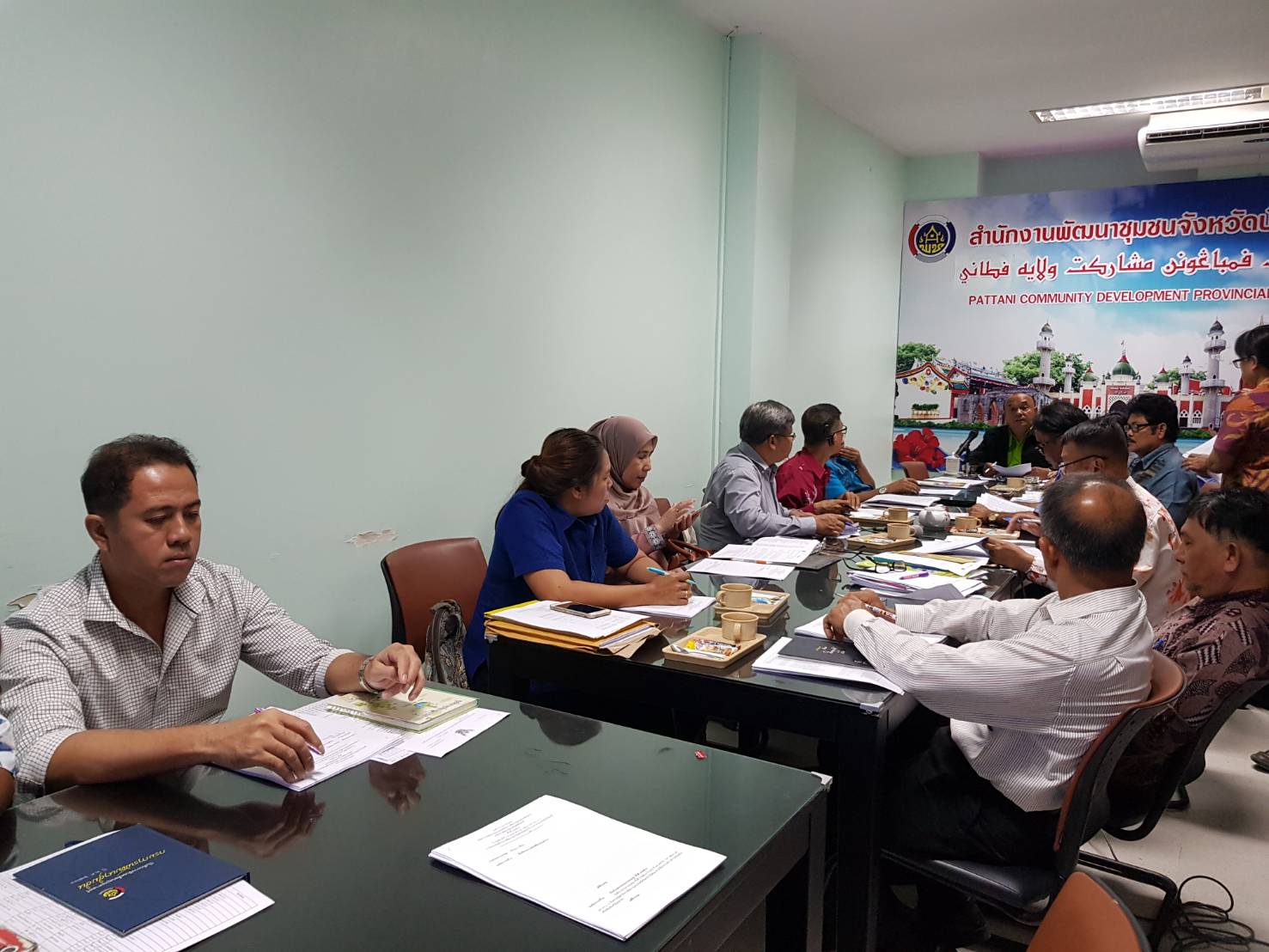 พช.ปัตตานี ประชุมผู้บริหารงานพัฒนาชุมชน และนักวิชาการพัฒนาชุมชนจังหวัดปัตตานี ครั้งที่ 5/2561