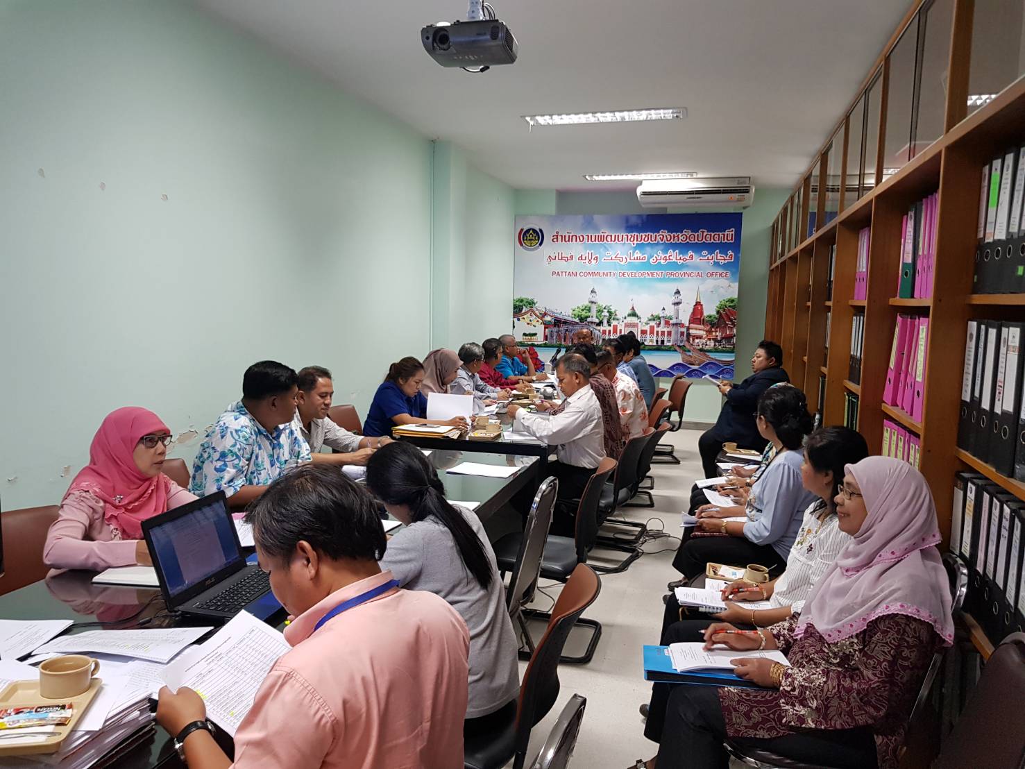 พช.ปัตตานี ประชุมผู้บริหารงานพัฒนาชุมชน และนักวิชาการพัฒนาชุมชนจังหวัดปัตตานี ครั้งที่ 5/2561