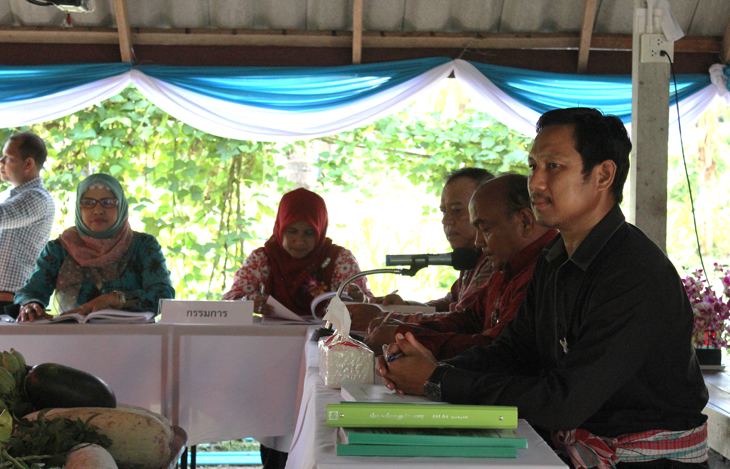 พช.ปัตตานี ลงพื้นที่ อ.เมือง เพื่อตรวจเยี่ยมผลการดำเนินงานฯ และคัดสรรพื้นที่เป้าหมายฯ ดีเด่น ปี 2561