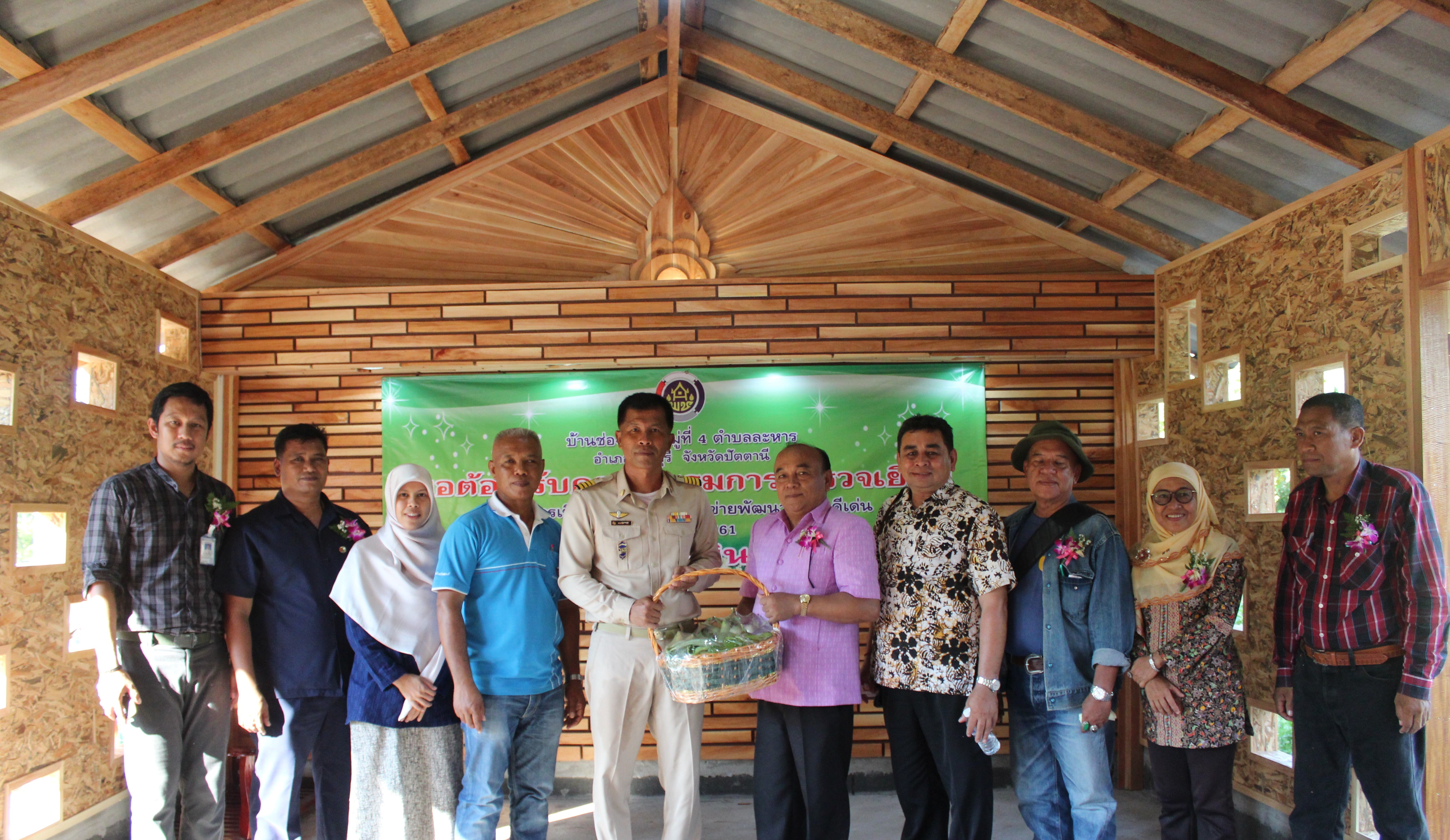 พช.ปัตตานี ลงพื้นที่ อ.สายบุรี เพื่อตรวจเยี่ยมผลการดำเนินงานฯ และคัดสรรพื้นที่เป้าหมายฯ ดีเด่น ปี 2561