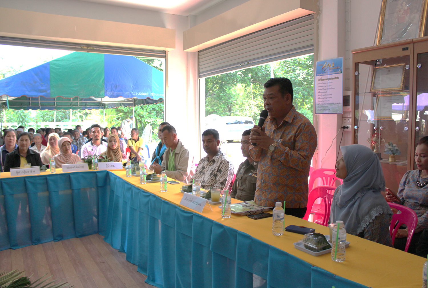 พช.ปัตตานี ลงพื้นที่ อ.ยะหริ่ง เพื่อตรวจเยี่ยมผลการดำเนินงานฯ และคัดสรรพื้นที่เป้าหมายฯ ดีเด่น ปี 2561