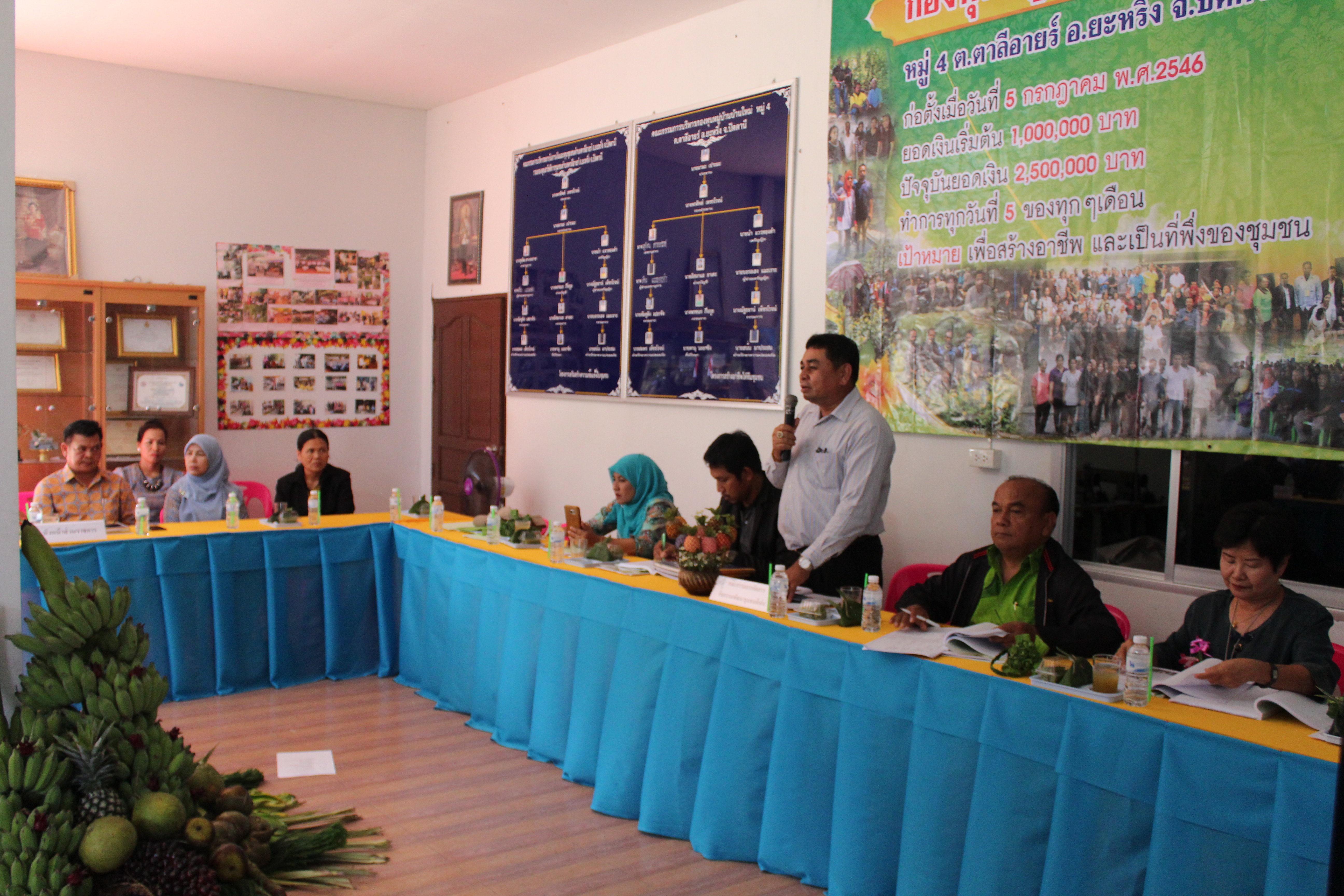 พช.ปัตตานี ลงพื้นที่ อ.ยะหริ่ง เพื่อตรวจเยี่ยมผลการดำเนินงานฯ และคัดสรรพื้นที่เป้าหมายฯ ดีเด่น ปี 2561