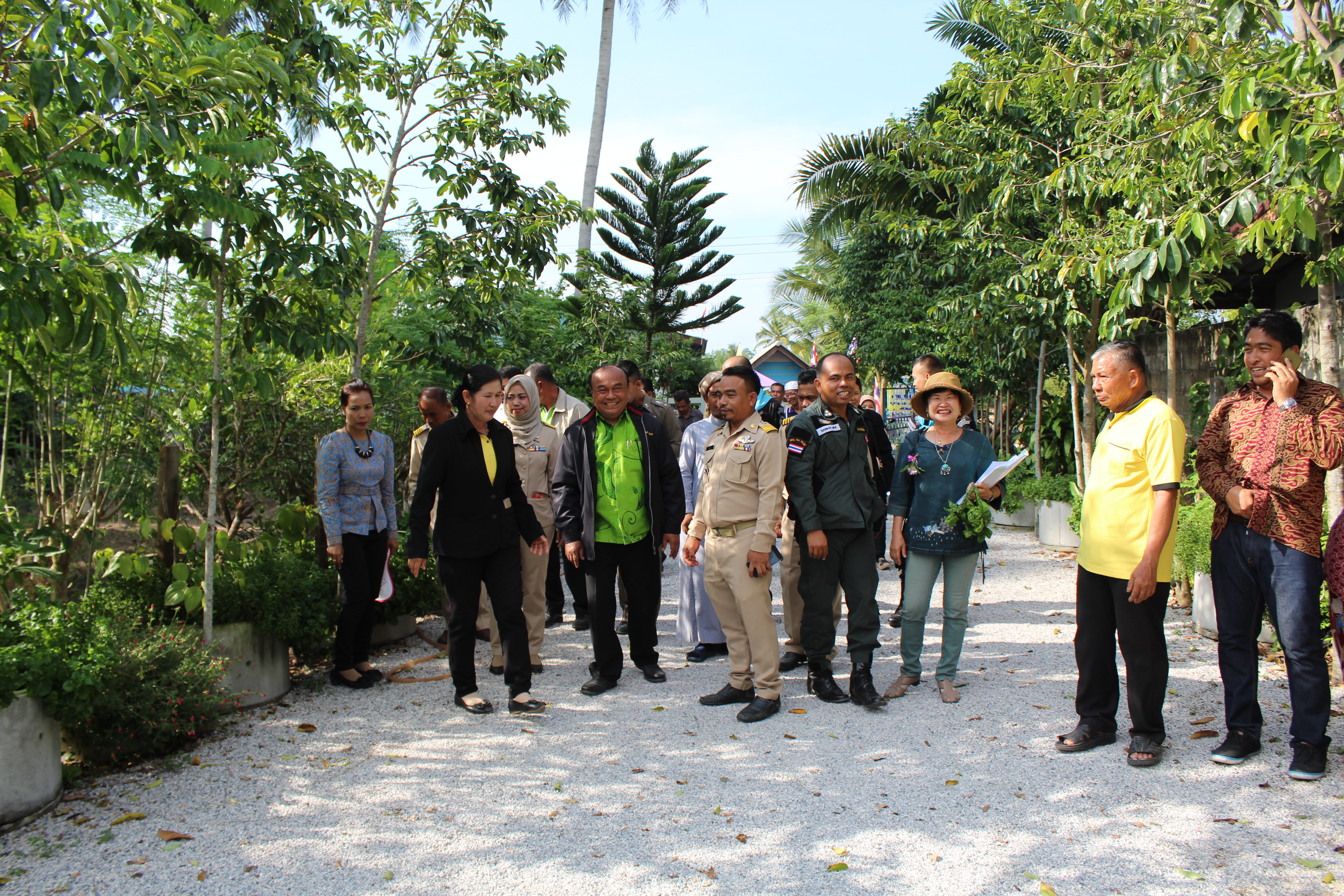 พช.ปัตตานี ลงพื้นที่ อ.ยะหริ่ง เพื่อตรวจเยี่ยมผลการดำเนินงานฯ และคัดสรรพื้นที่เป้าหมายฯ ดีเด่น ปี 2561