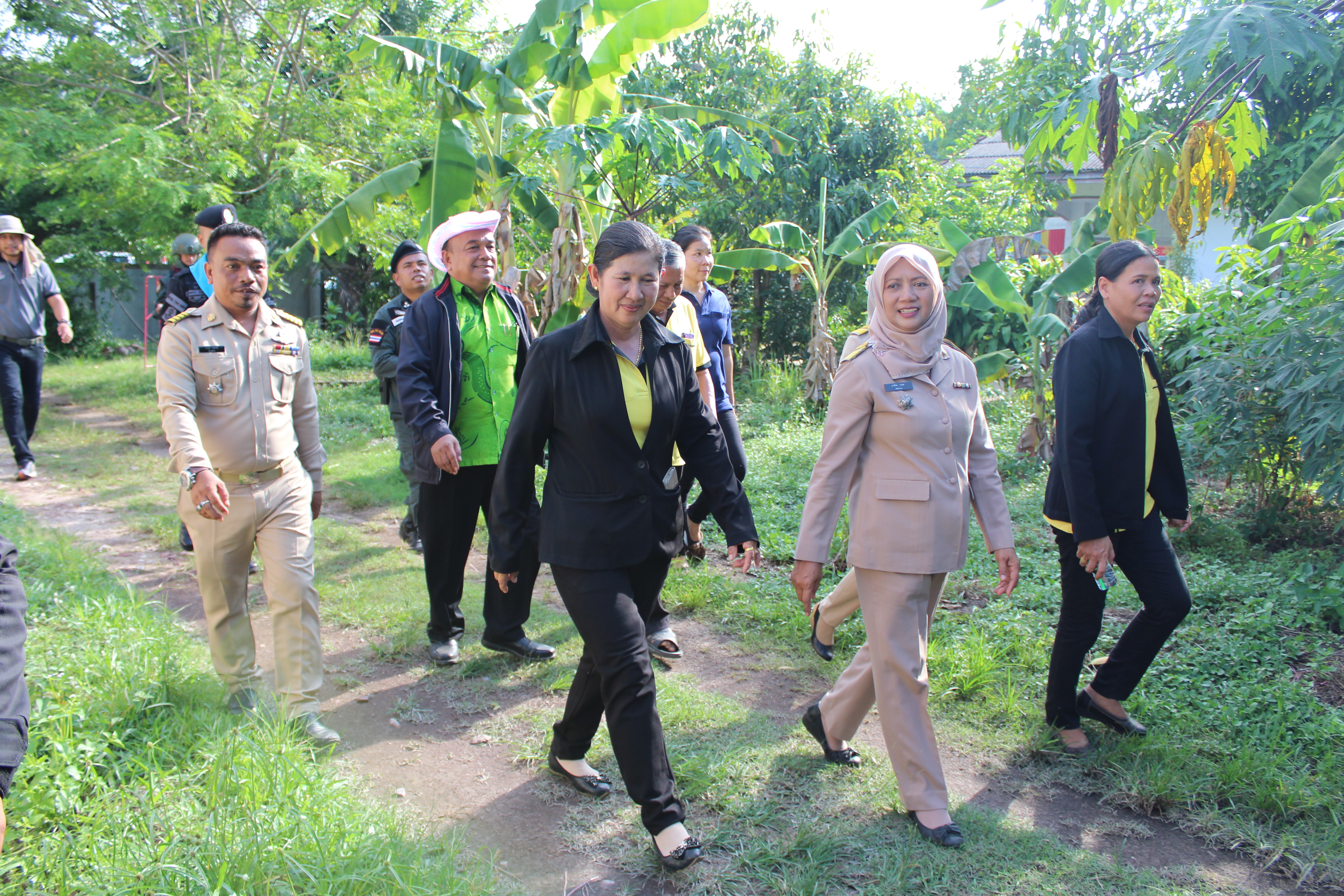 พช.ปัตตานี ลงพื้นที่ อ.ยะหริ่ง เพื่อตรวจเยี่ยมผลการดำเนินงานฯ และคัดสรรพื้นที่เป้าหมายฯ ดีเด่น ปี 2561