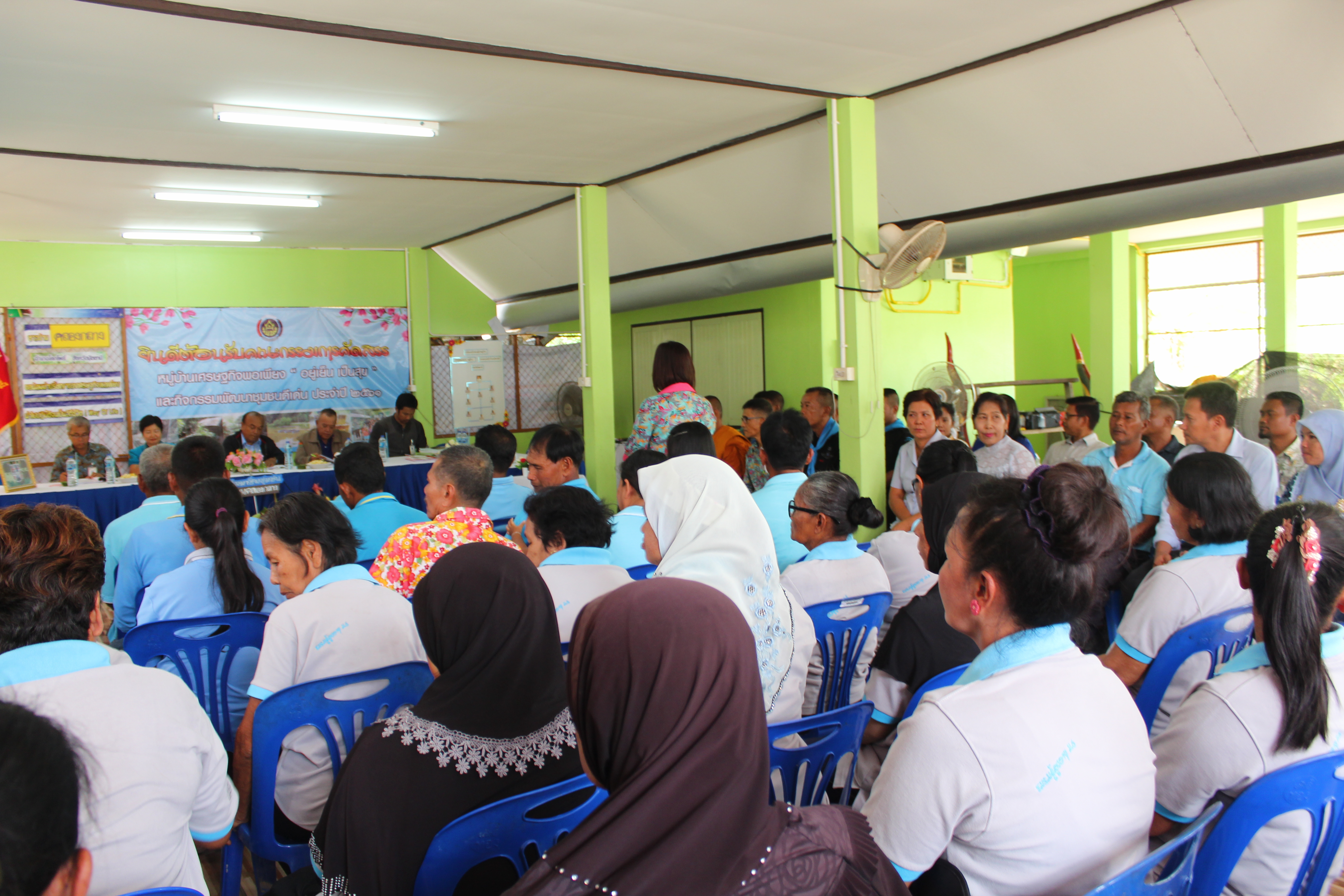 พช.ปัตตานี ลงพื้นที่ อ.โคกโพธิ์ เพื่อตรวจเยี่ยมผลการดำเนินงานฯ และคัดสรรพื้นที่เป้าหมายฯ ดีเด่น ปี 2561