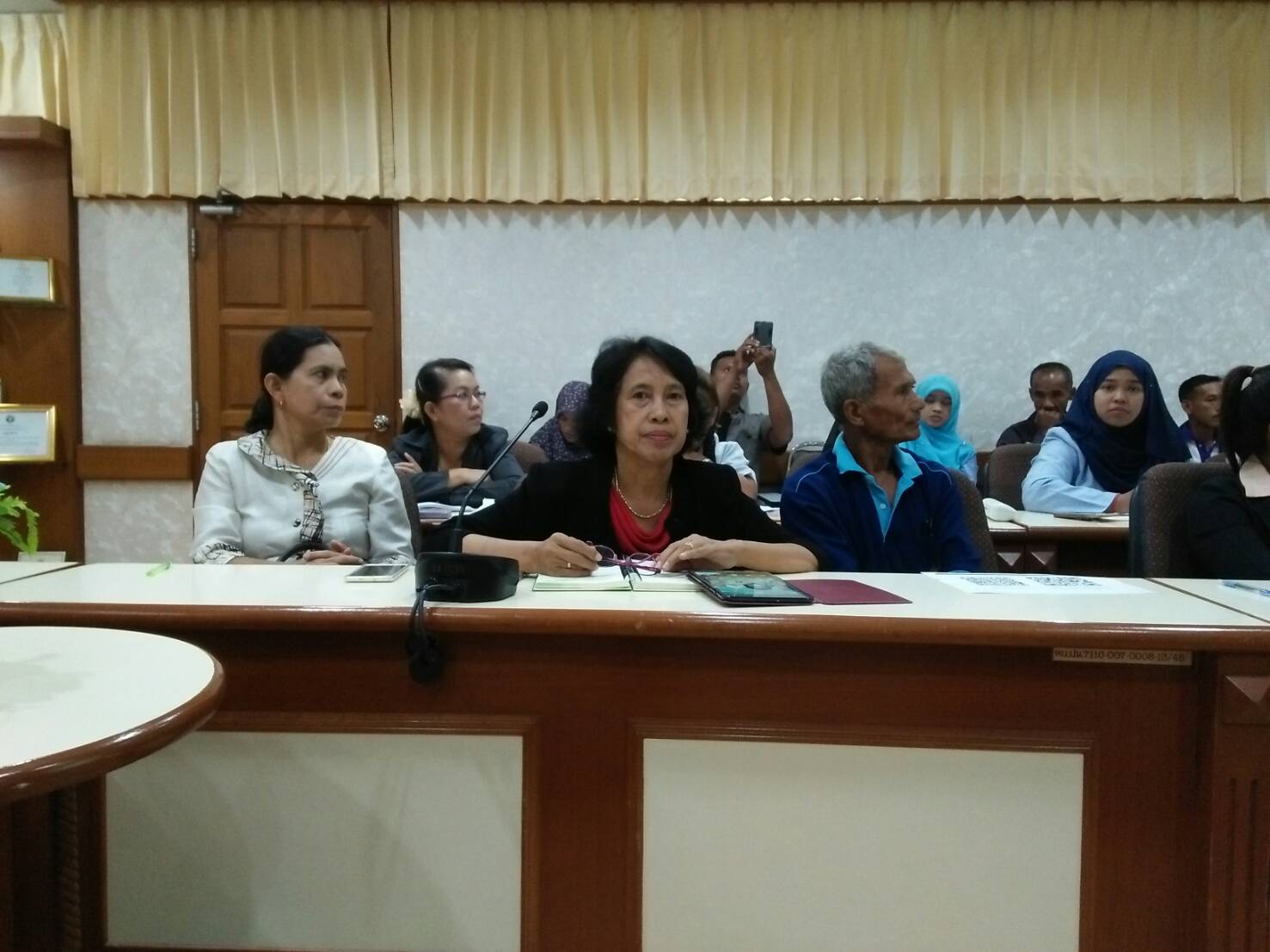 สำนักงานพัฒนาชุมชนจังหวัดปัตตานี เข้าร่วมประชุมโครงการโรงพยาบาลอาหารปลอดภัย