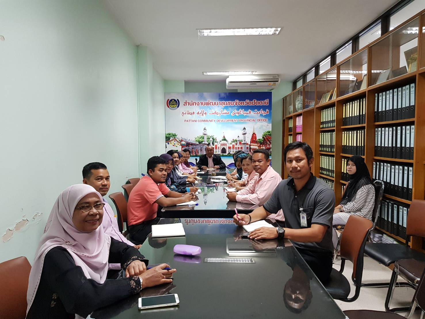 พช.ปัตตานี เข้าร่วมรับฟังการประชุมกรมการพัฒนาชุมชน ครั้งที่ 5/2561 ผ่านระบบคอนเฟอร์เร้นซ์ (Video Conference)