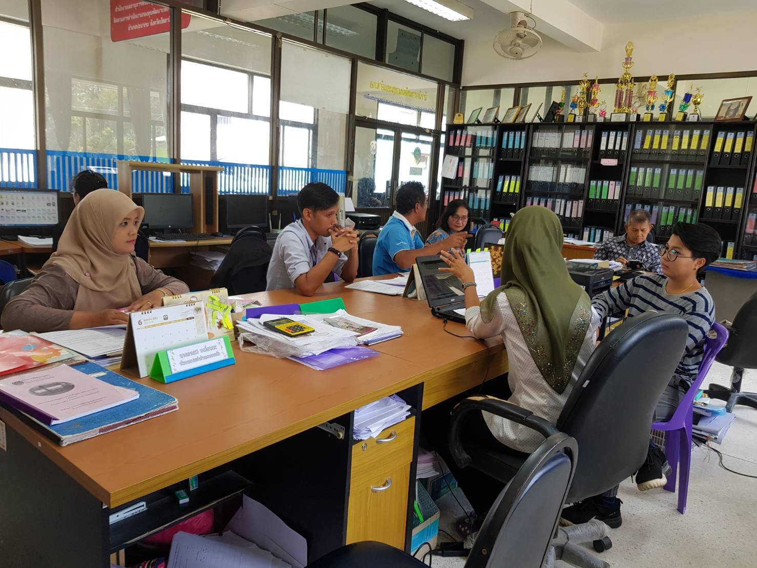 พช.ปัตตานี ลงพื้นที่ อ.ปะนาเระ ติดตามและเตรียมความพร้อมโครงการการจัดทำสารสนเทศตำบลต้นแบบฯ ประจำปี 2561