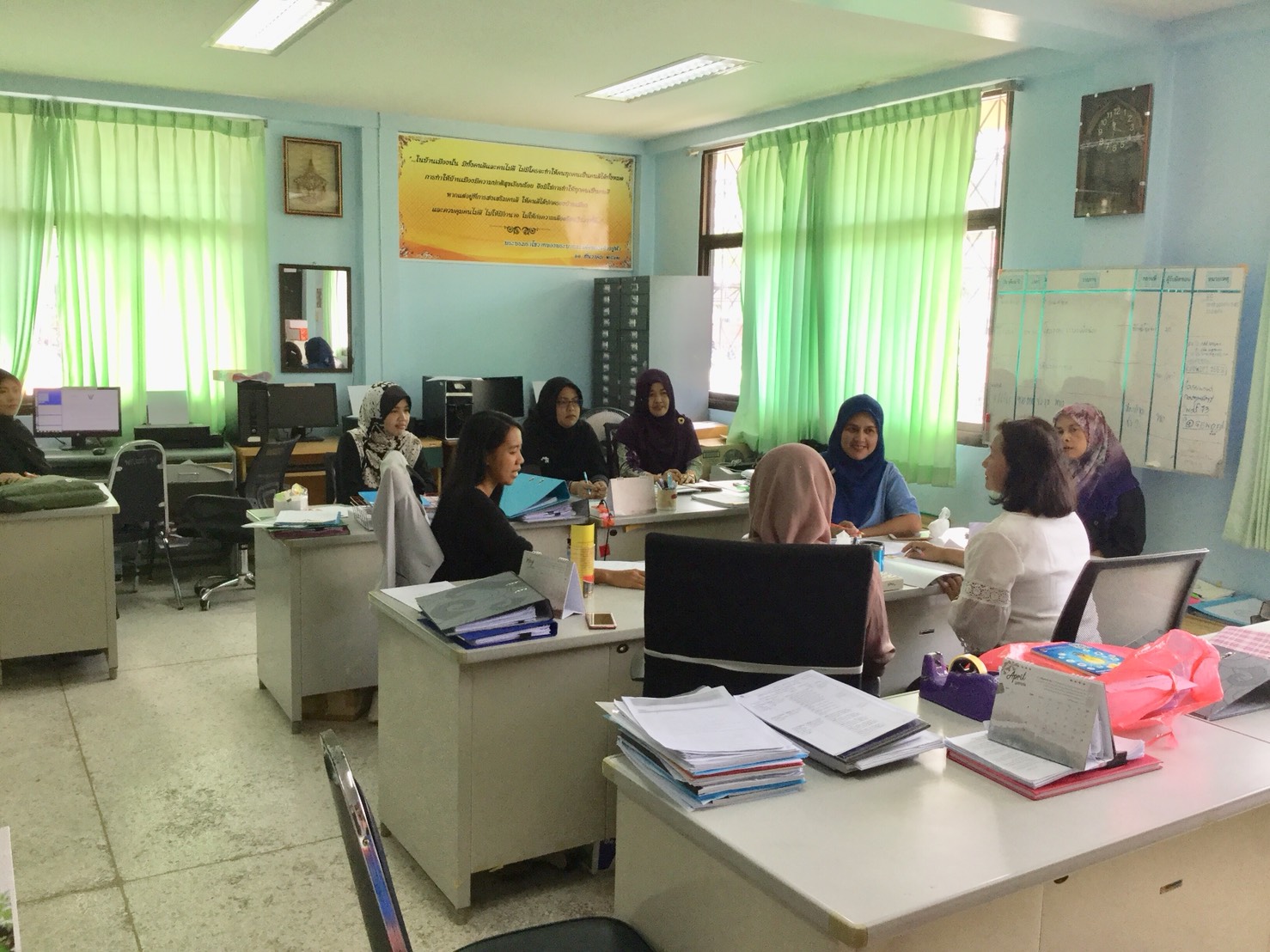 พช.ปัตตานี ลงพื้นที่ อ.ยะรัง ติดตามงานตามยุทธศาสตร์กรม/จังหวัด ประจำปีงบประมาณ พ.ศ. 2561