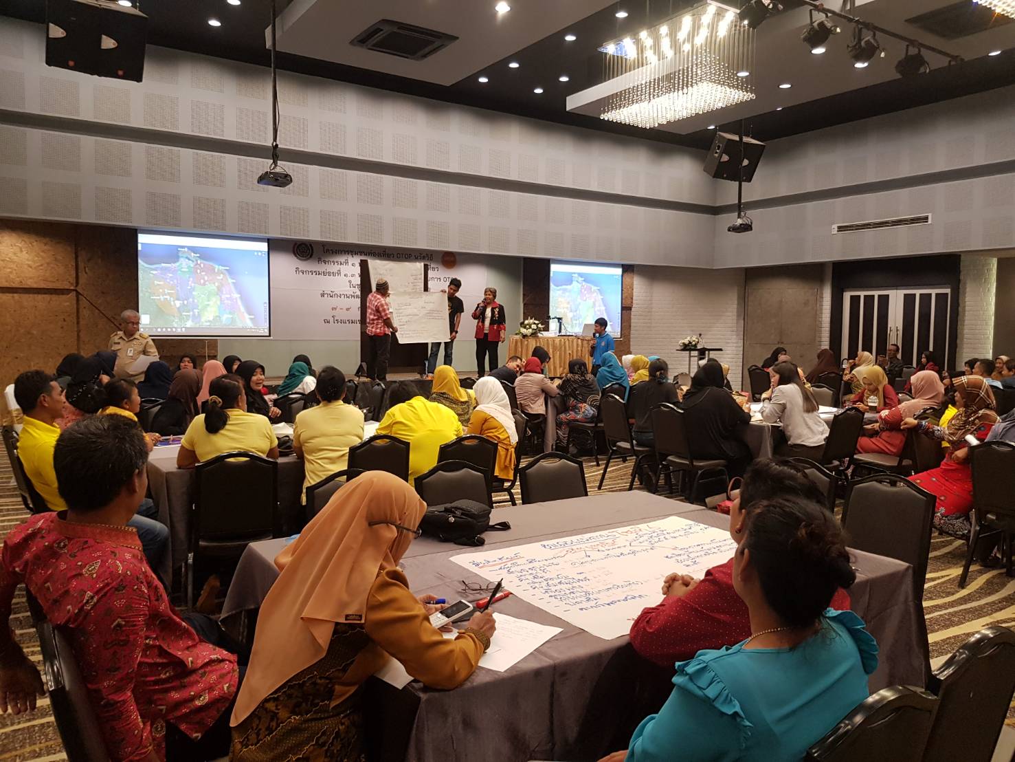 พช.ปัตตานี จัดอบรมโครงการพัฒนาศักยภาพผู้ประกอบการ OTOP ในชุมชนท่องเที่ยว 9 โซนย่อย ในจังหวัดปัตตานี