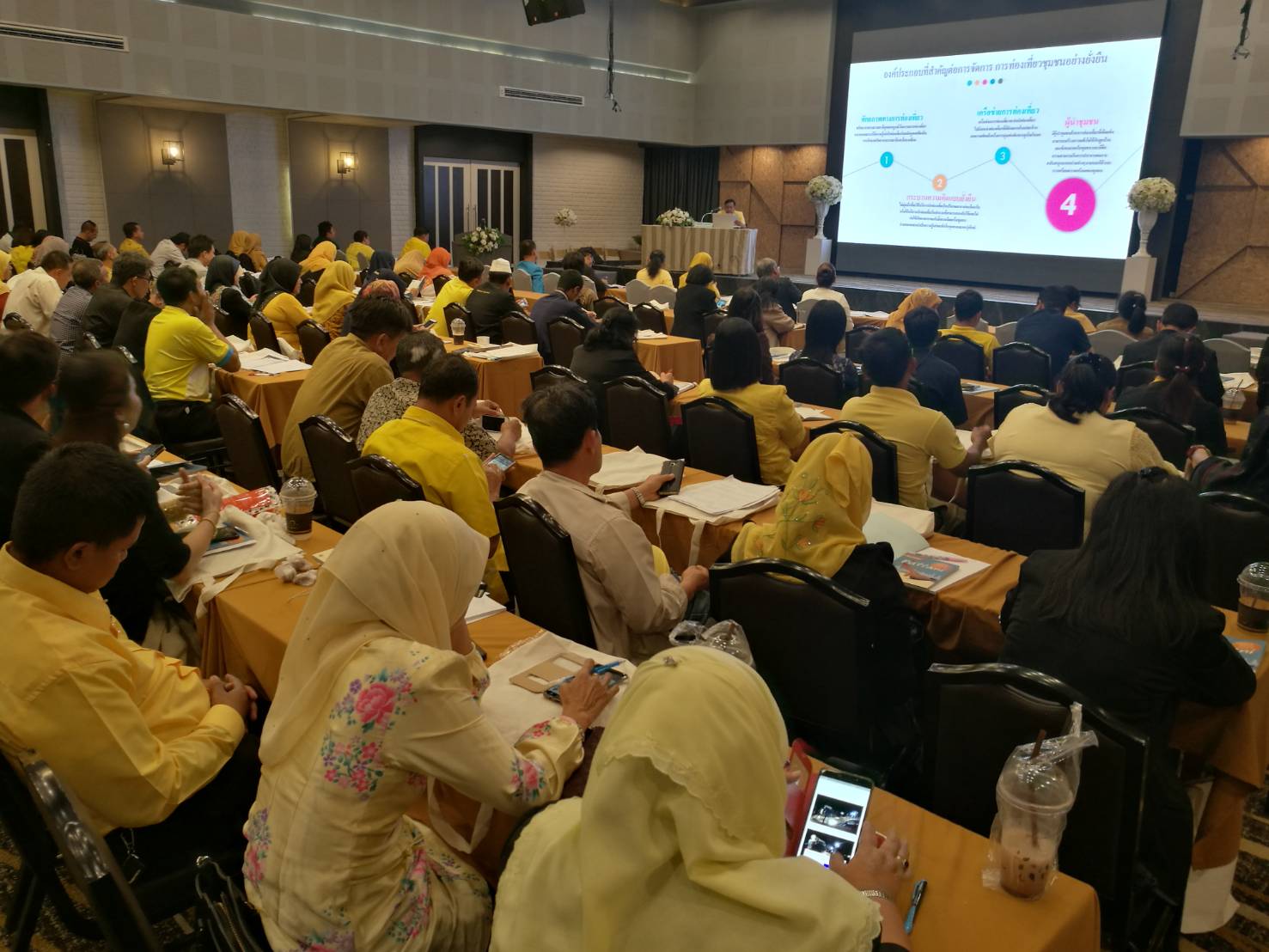 พช.ปัตตานี จัดโครงการฝึกอบรม ชุมชนท่องเที่ยว OTOP นวัตวิถี พัฒนาบุคลากรด้านการท่องเที่ยวชุมชน