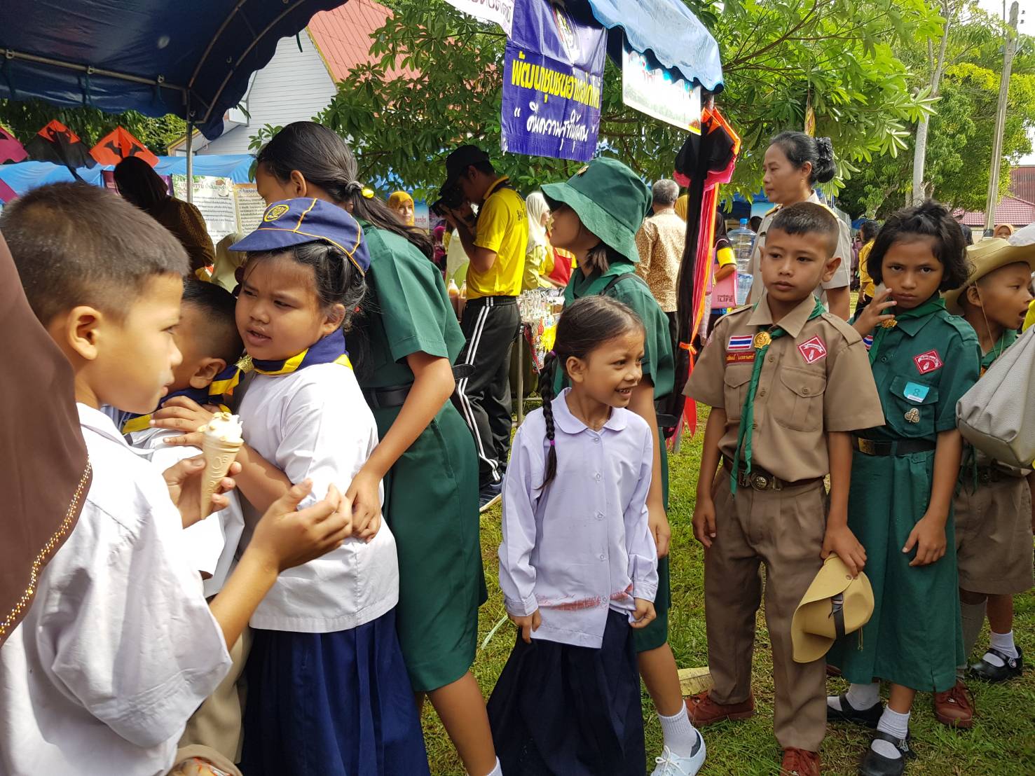 พช.ปัตตานี ร่วมกิจกรรมโครงการจังหวัดเคลื่อนที่อำเภอโคกโพธิ์ จังหวัดปัตตานี