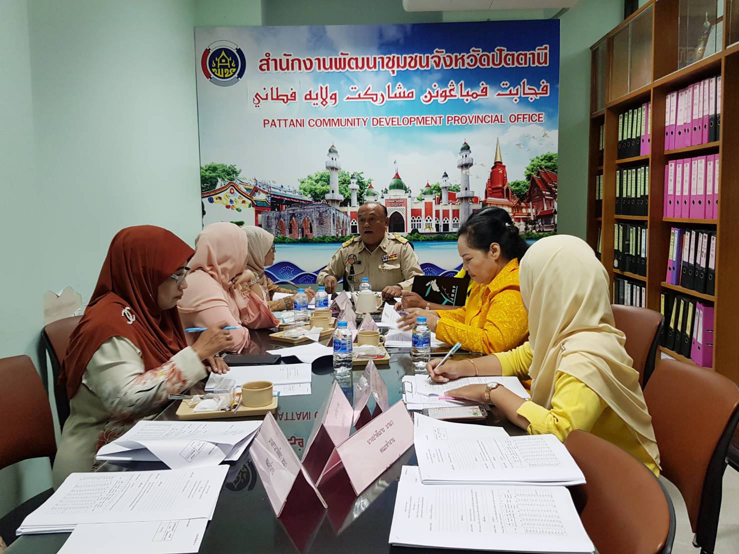 พัฒนาการจังหวัดปัตตานี ประชุมคณะทำงานขับเคลื่อนกองทุนพัฒนาบทบาทสตรีจังหวัด ครั้งที่ 6/2561