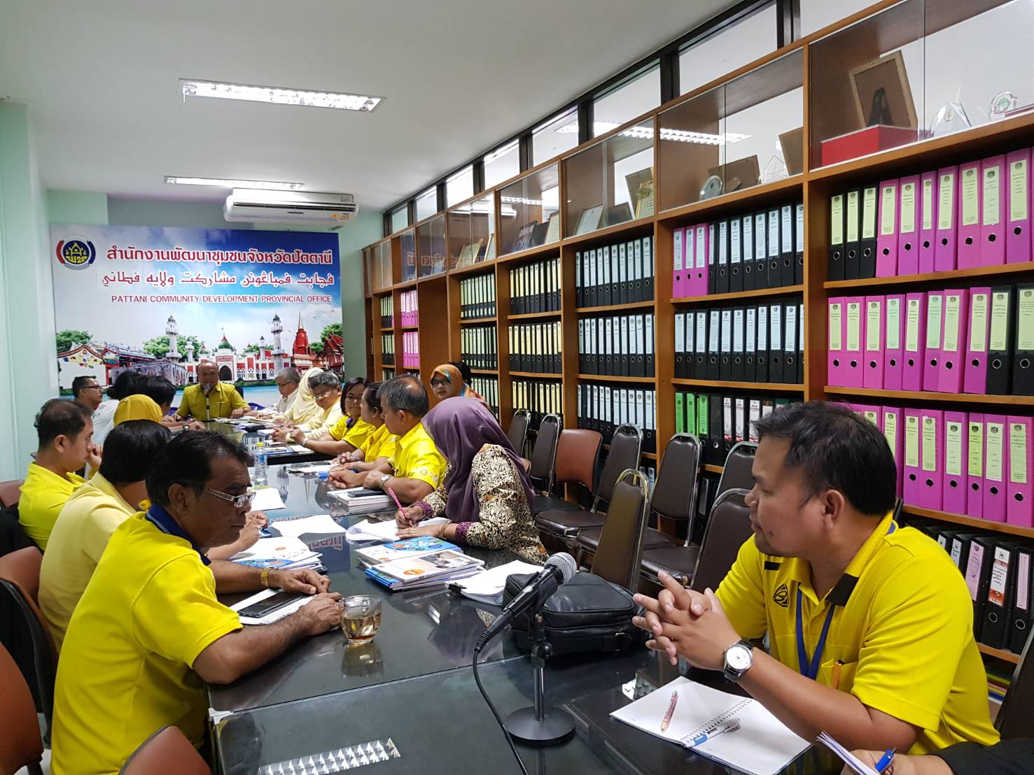 พัฒนาการจังหวัดปัตตานี ประชุมเตรียมความพร้อมการผลิตและเผยแพร่สื่อประชาสัมพันธ์ โครงการชุมชนท่องเที่ยว OTOP นวัตวิถี