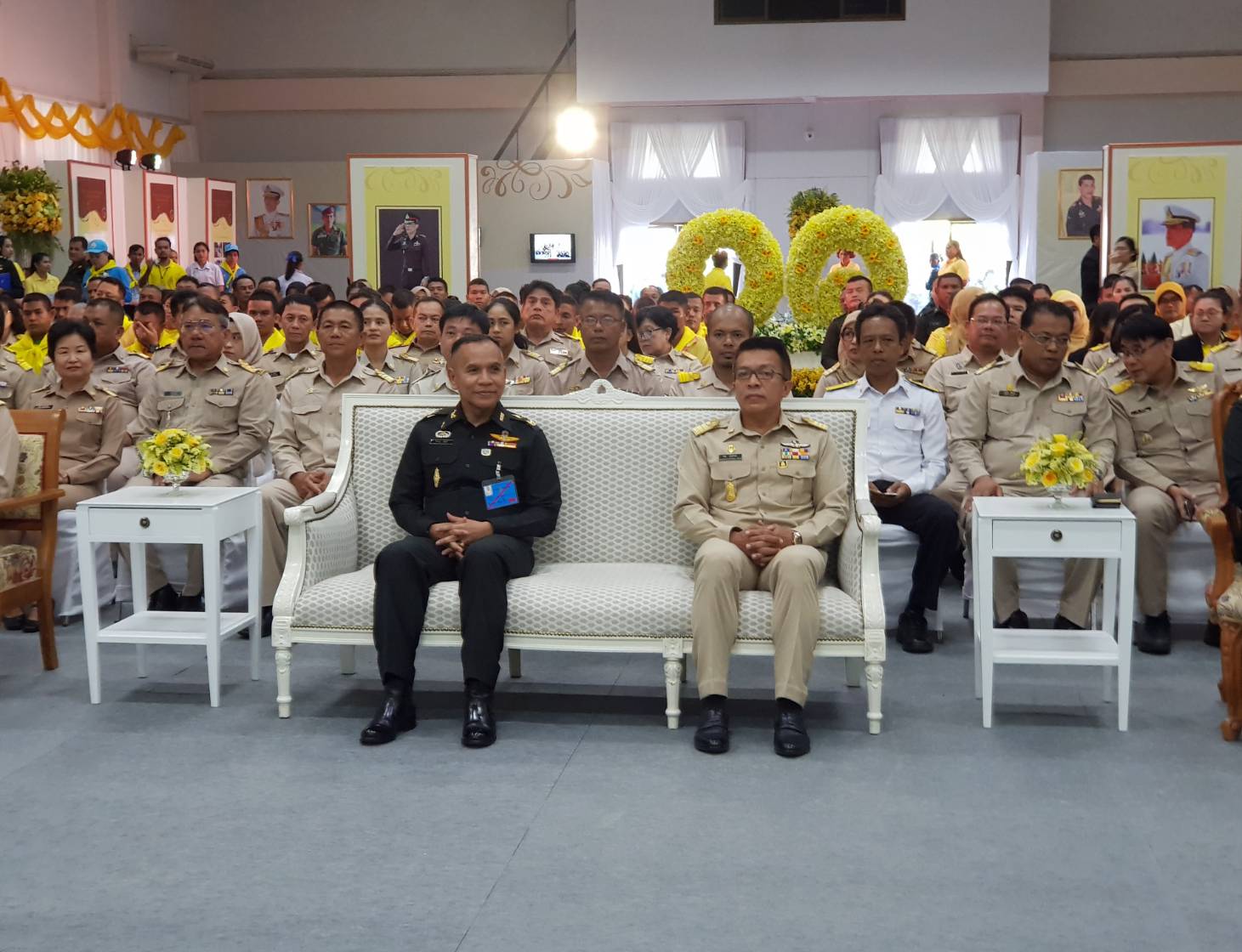 พช.ปัตตานี ร่วมพิธีเปิดนิทรรศการเฉลิมพระเกียรติเนื่องในวันเฉลิมพระชนมพรรษา สมเด็จพระเจ้าอยู่หัว 66 พรรษา 28 กรกฎาคม 2561