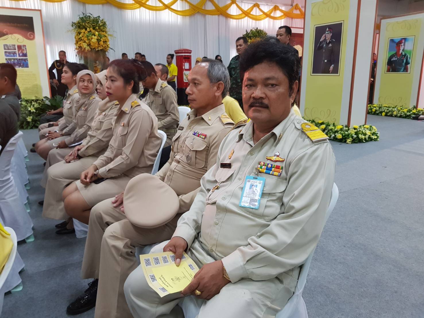 พช.ปัตตานี ร่วมพิธีเปิดนิทรรศการเฉลิมพระเกียรติเนื่องในวันเฉลิมพระชนมพรรษา สมเด็จพระเจ้าอยู่หัว 66 พรรษา 28 กรกฎาคม 2561