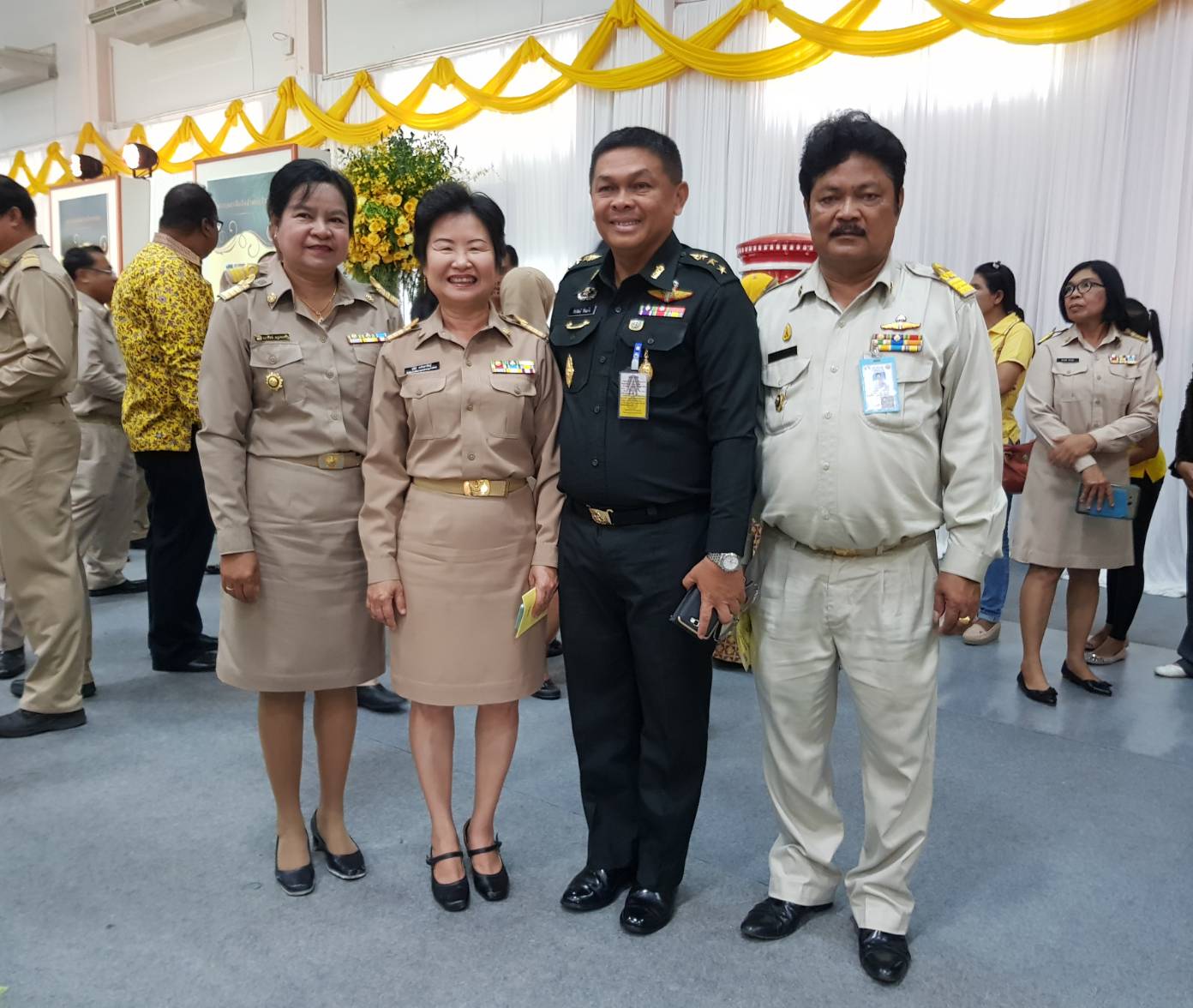 พช.ปัตตานี ร่วมพิธีเปิดนิทรรศการเฉลิมพระเกียรติเนื่องในวันเฉลิมพระชนมพรรษา สมเด็จพระเจ้าอยู่หัว 66 พรรษา 28 กรกฎาคม 2561