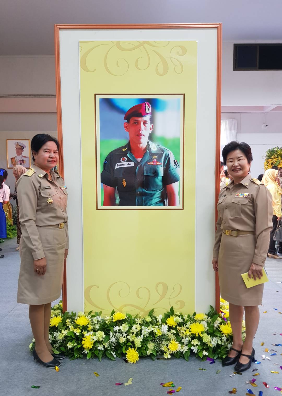 พช.ปัตตานี ร่วมพิธีเปิดนิทรรศการเฉลิมพระเกียรติเนื่องในวันเฉลิมพระชนมพรรษา สมเด็จพระเจ้าอยู่หัว 66 พรรษา 28 กรกฎาคม 2561