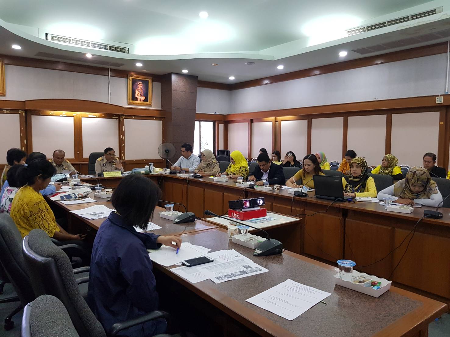 พช.ปัตตานี ประชุมคณะกรรมการประสานและขับเคลื่อนนโยบายสานพลังประชารัฐ จังหวัดปัตตานี ครั้งที่ 7/2561